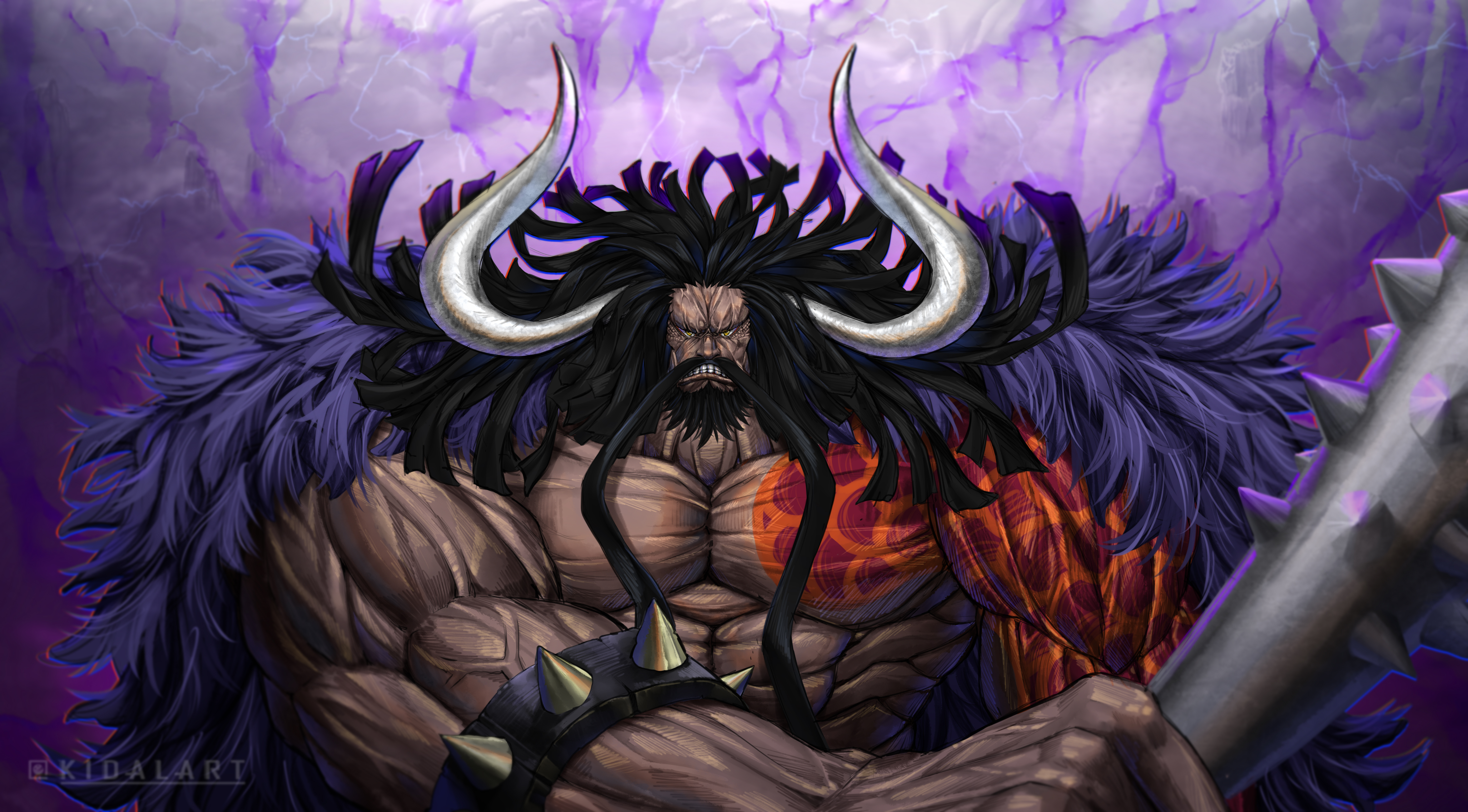 Kaido (One Piece) Anime One Piece 4k