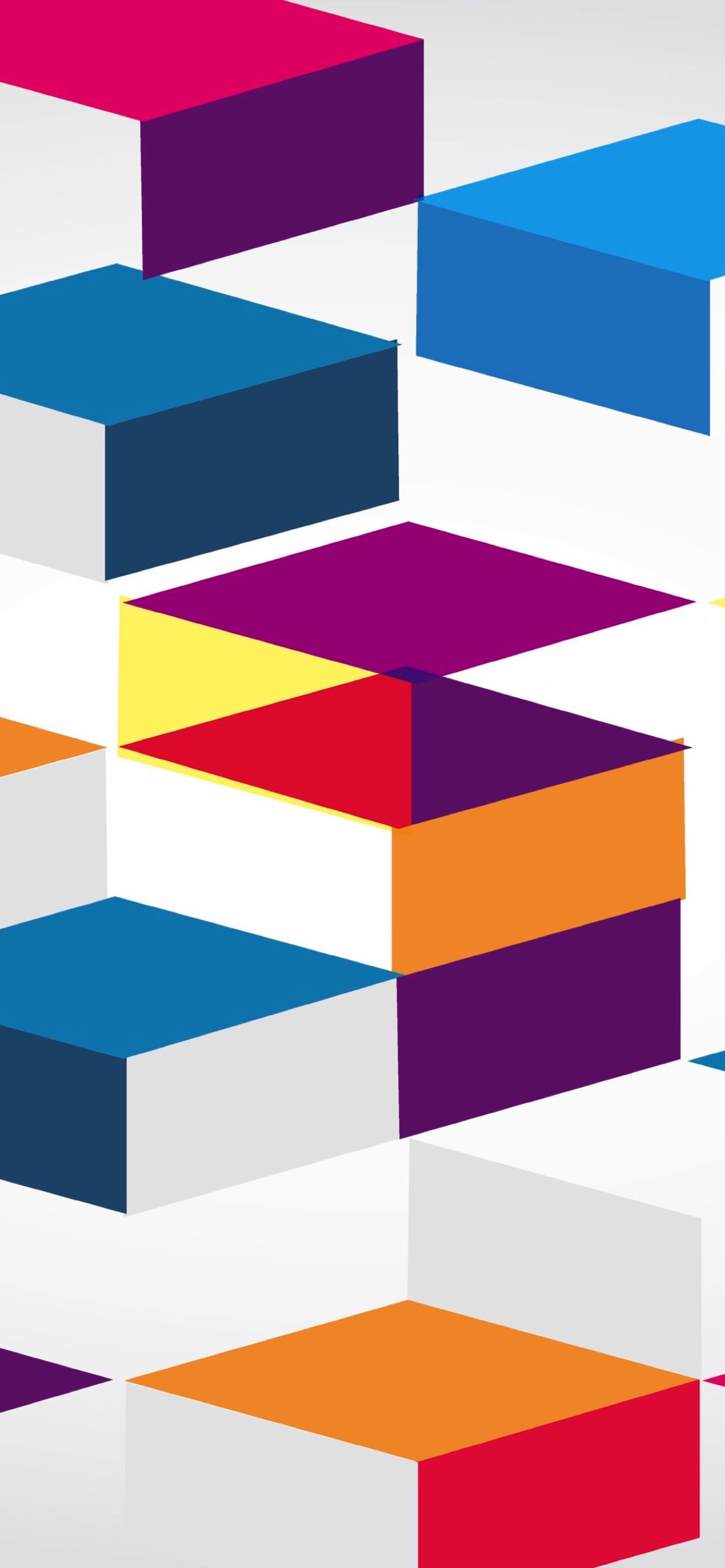 Pattern 3D ash colorful. wallpaper.sc iPhone XS Max