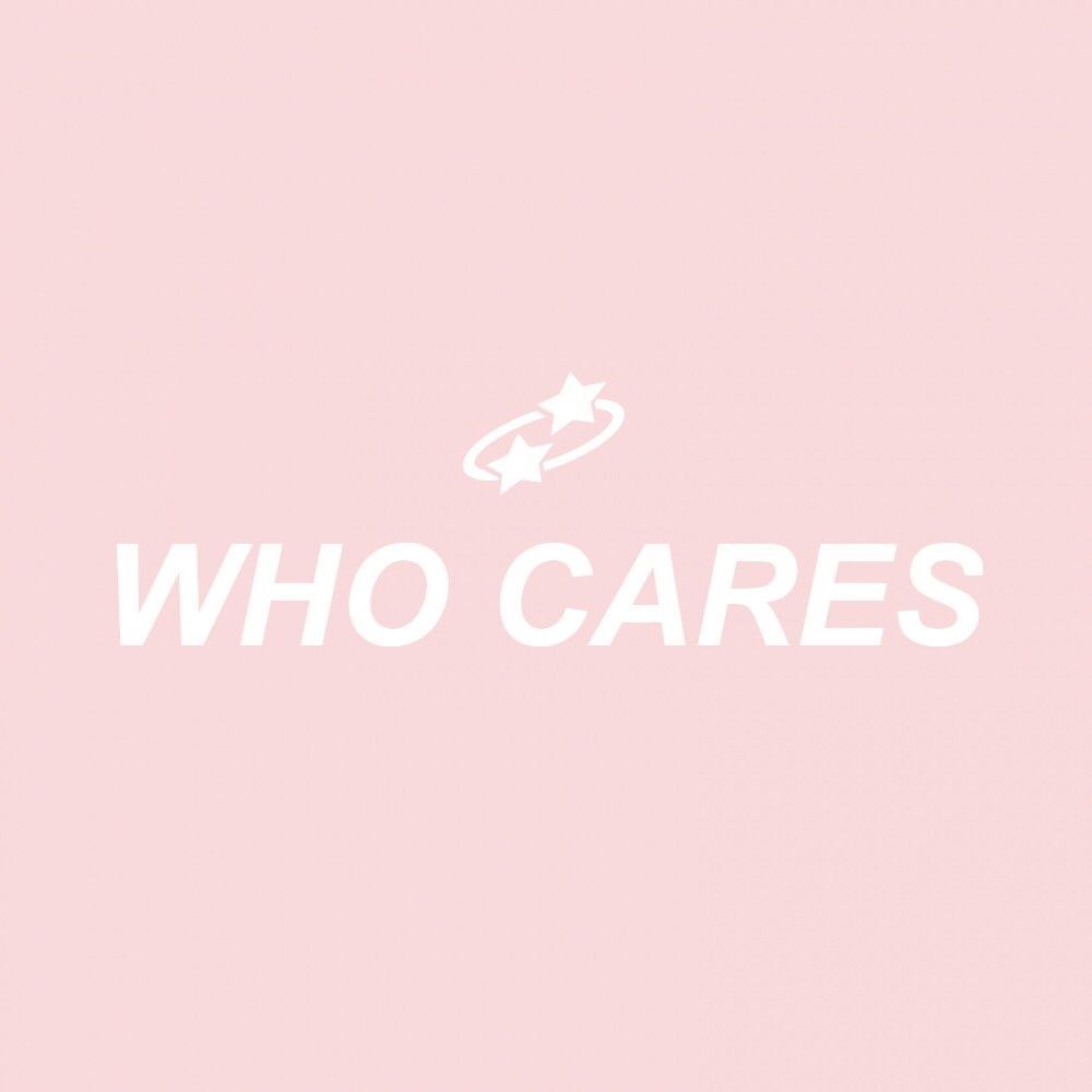 Aesthetic Words Pink Wallpaper