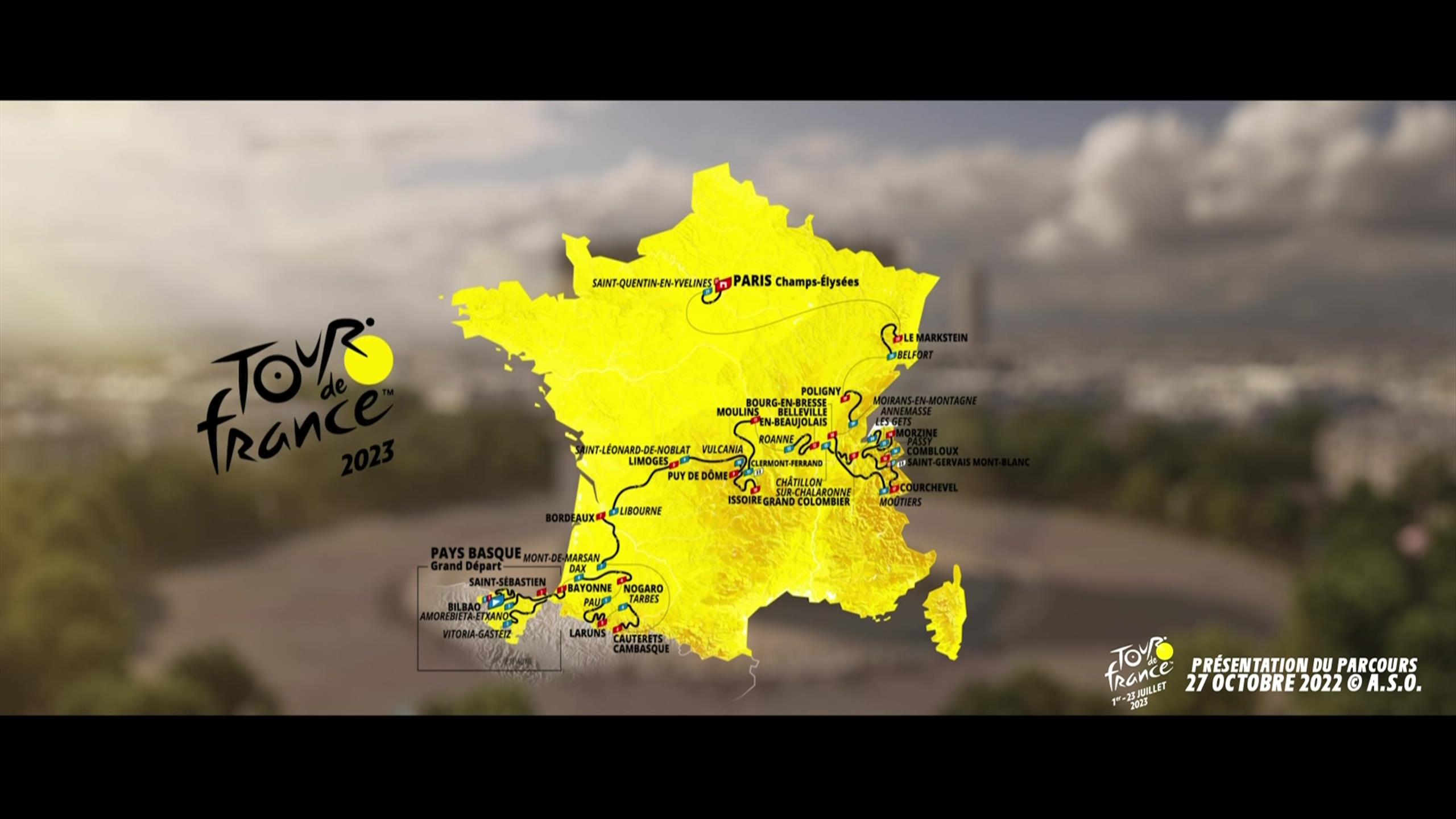 Tour de France Presentation of 2023 route