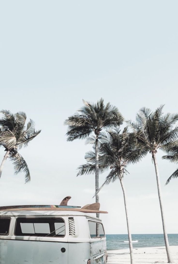 Summer Beach Van Wallpapers - Wallpaper Cave