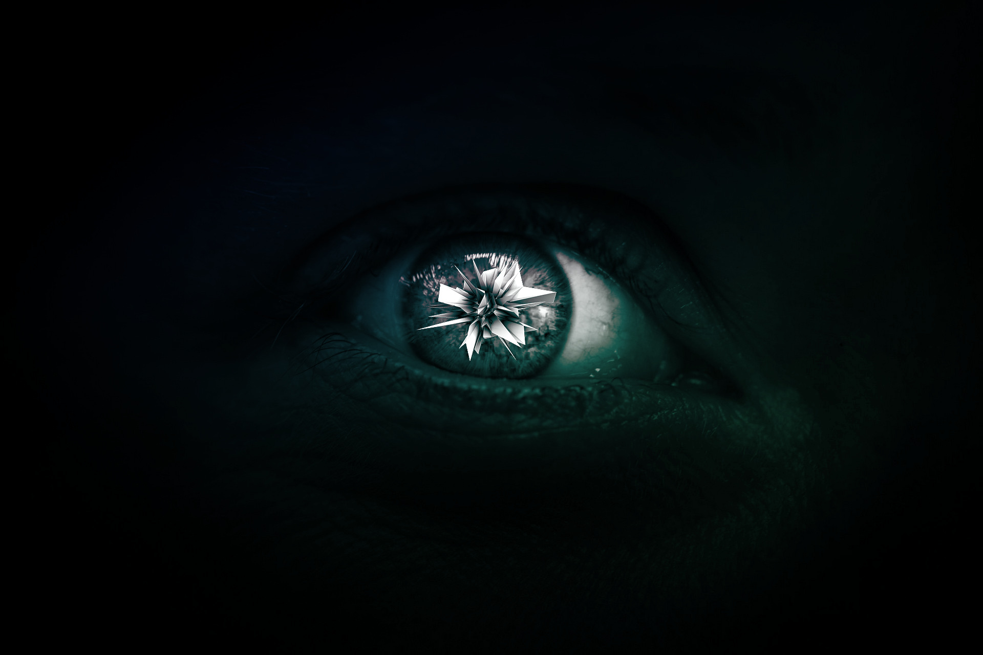 eyes dark cinema 4d 3D Gallery HD Wallpaper