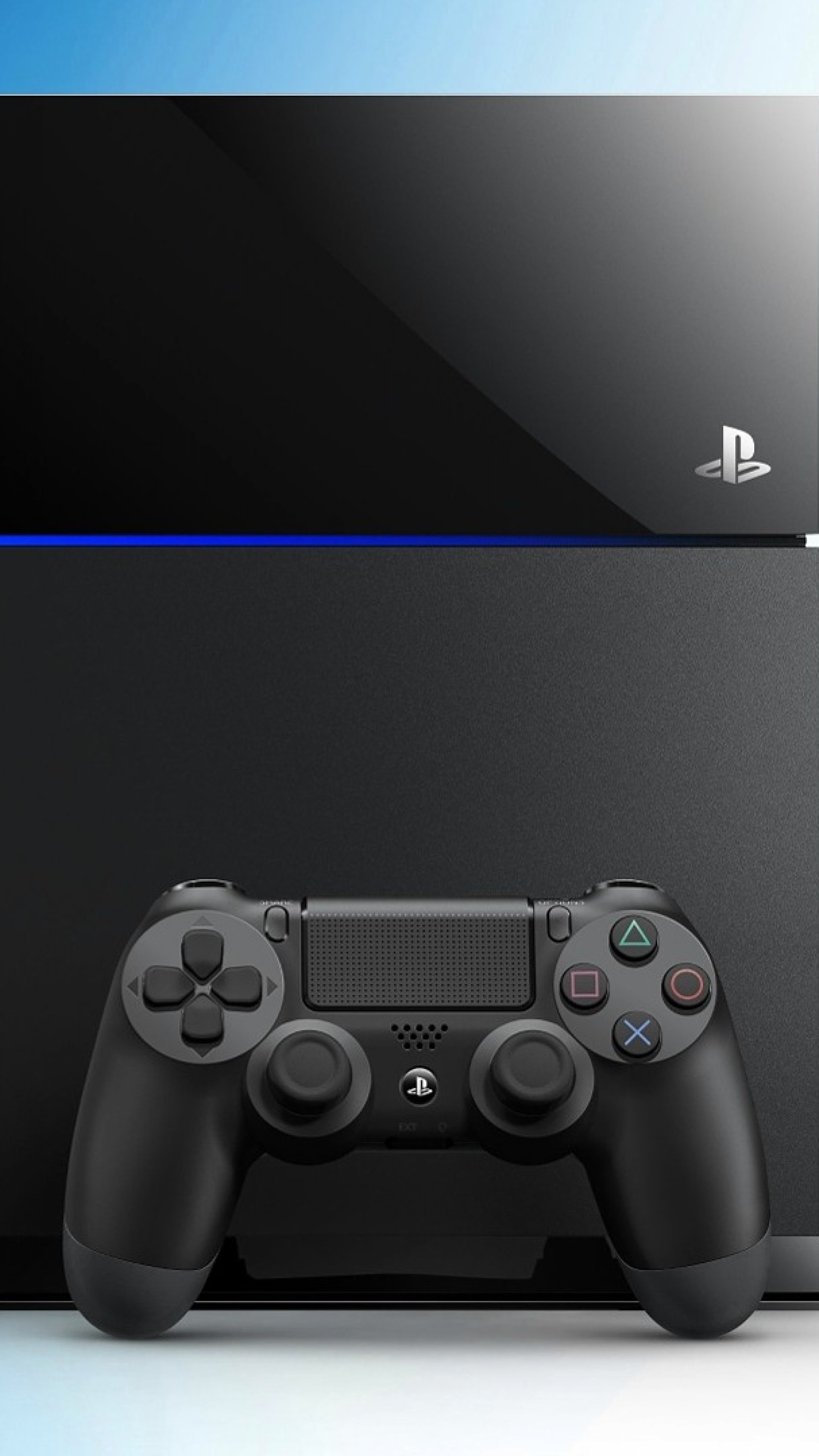 Wallpaper playstation 4, console, controller, ps4