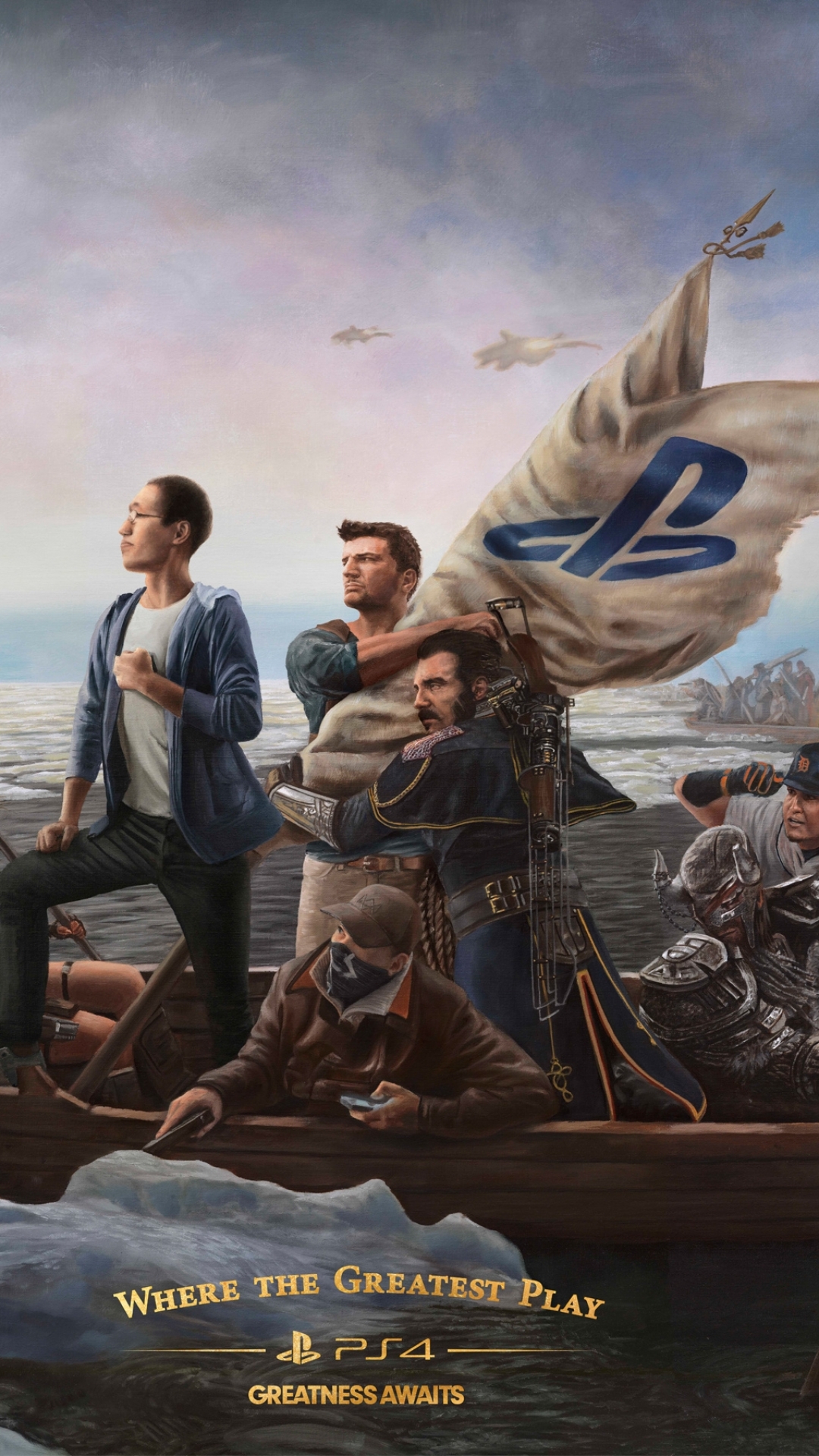 Playstation 4 Phone Wallpaper