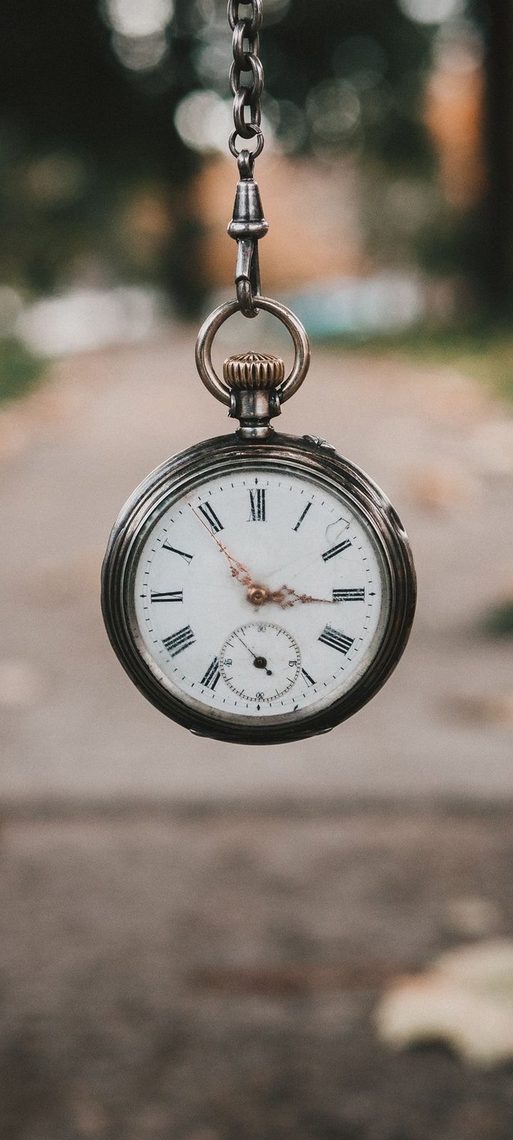 Pocket Watch Dial Blur Wallpaper - [720x1600]