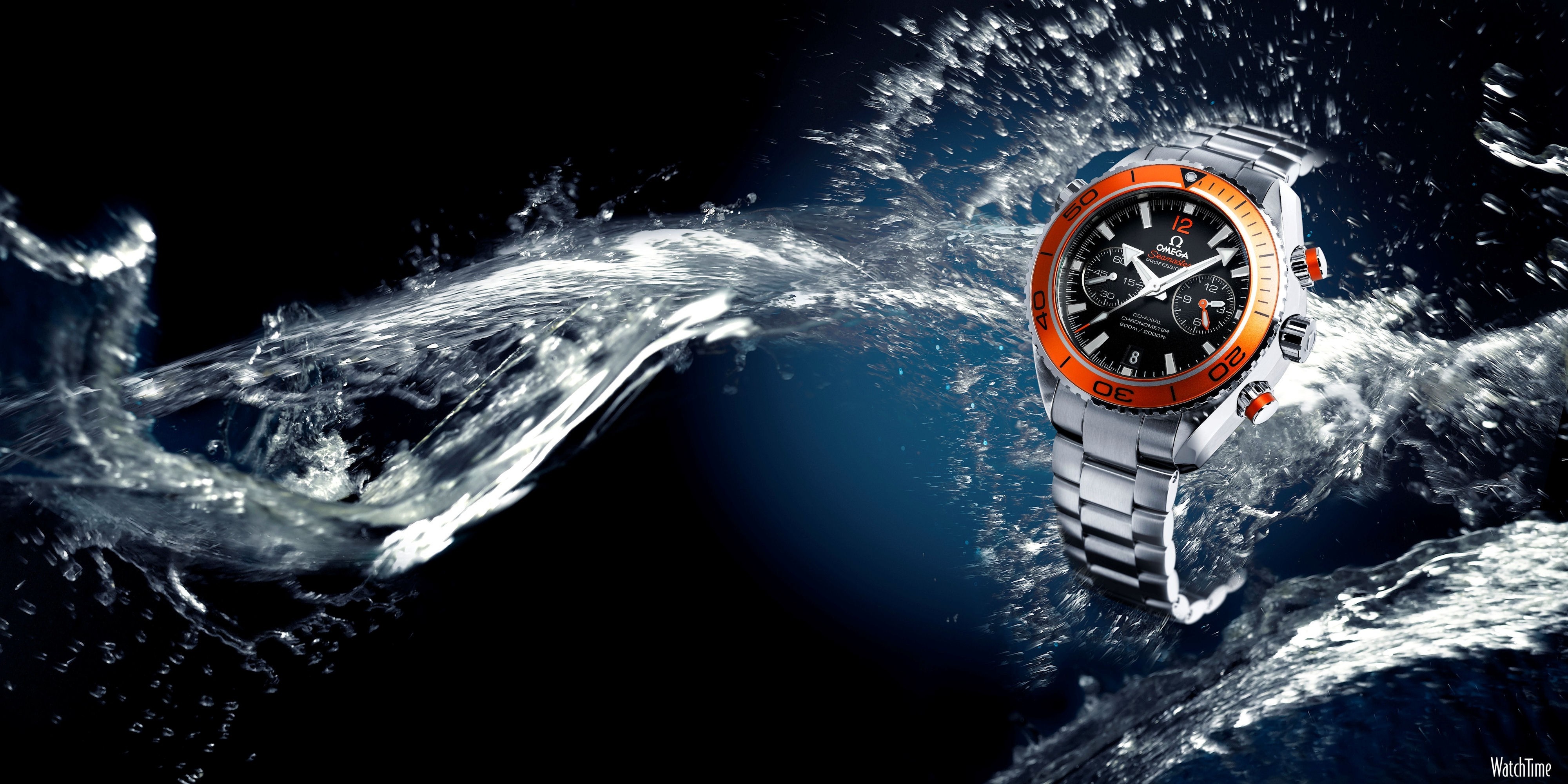 space, watch, Earth, luxury watches, Omega watch, darkness, screenshot, computer wallpaper, outer space, geological phenomenon Gallery HD Wallpaper