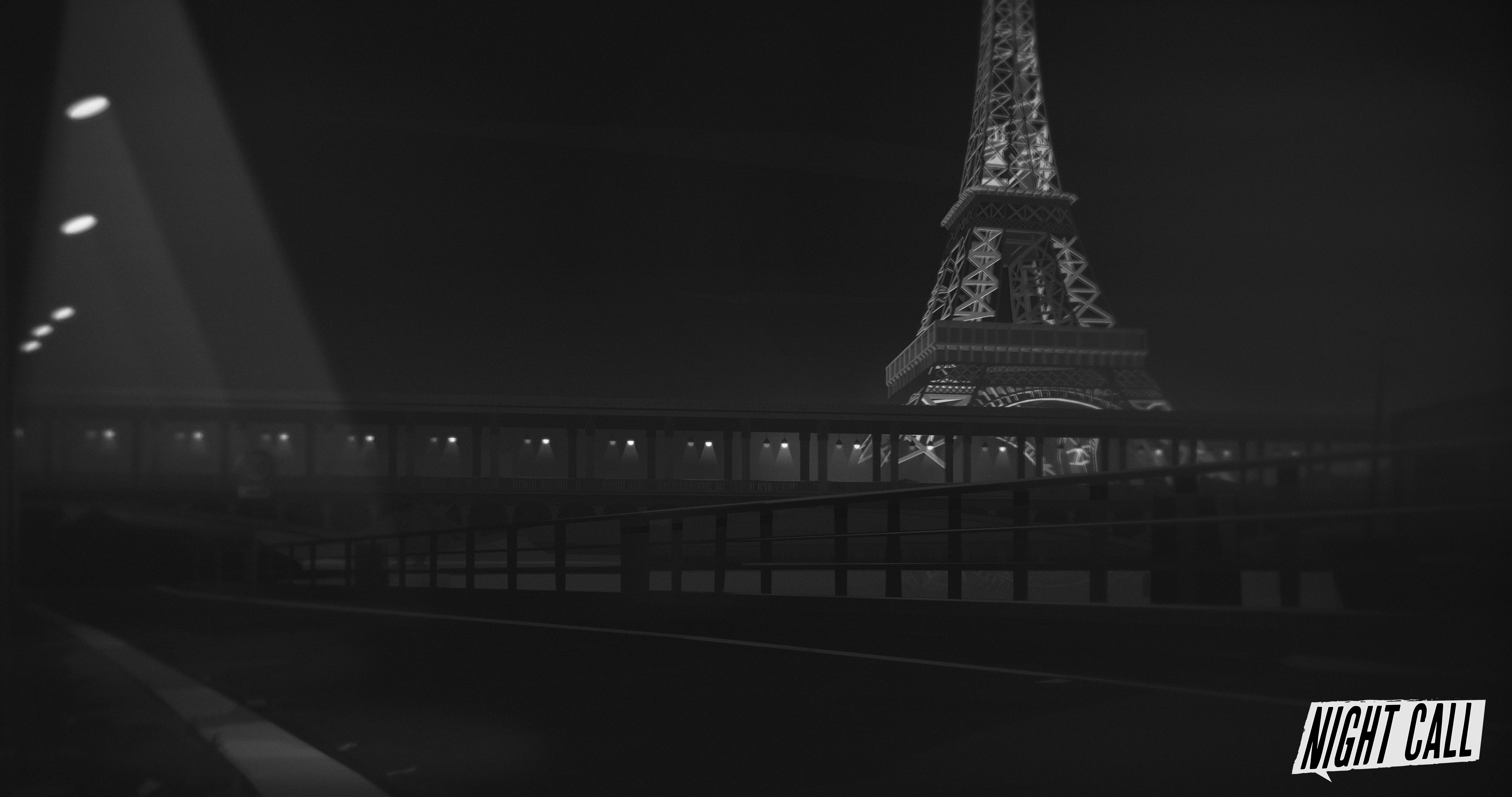 4K Night Call Wallpaper and Background Image