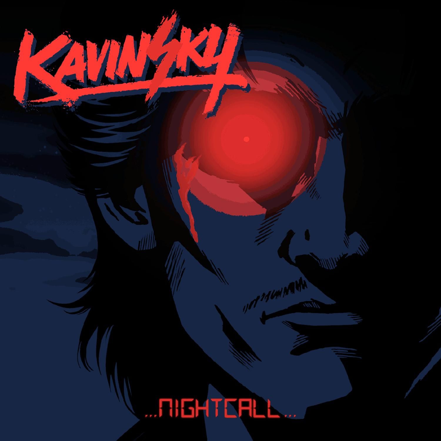 Kavinsky's Nightcall album artwork. Best artist, Remix, Artwork