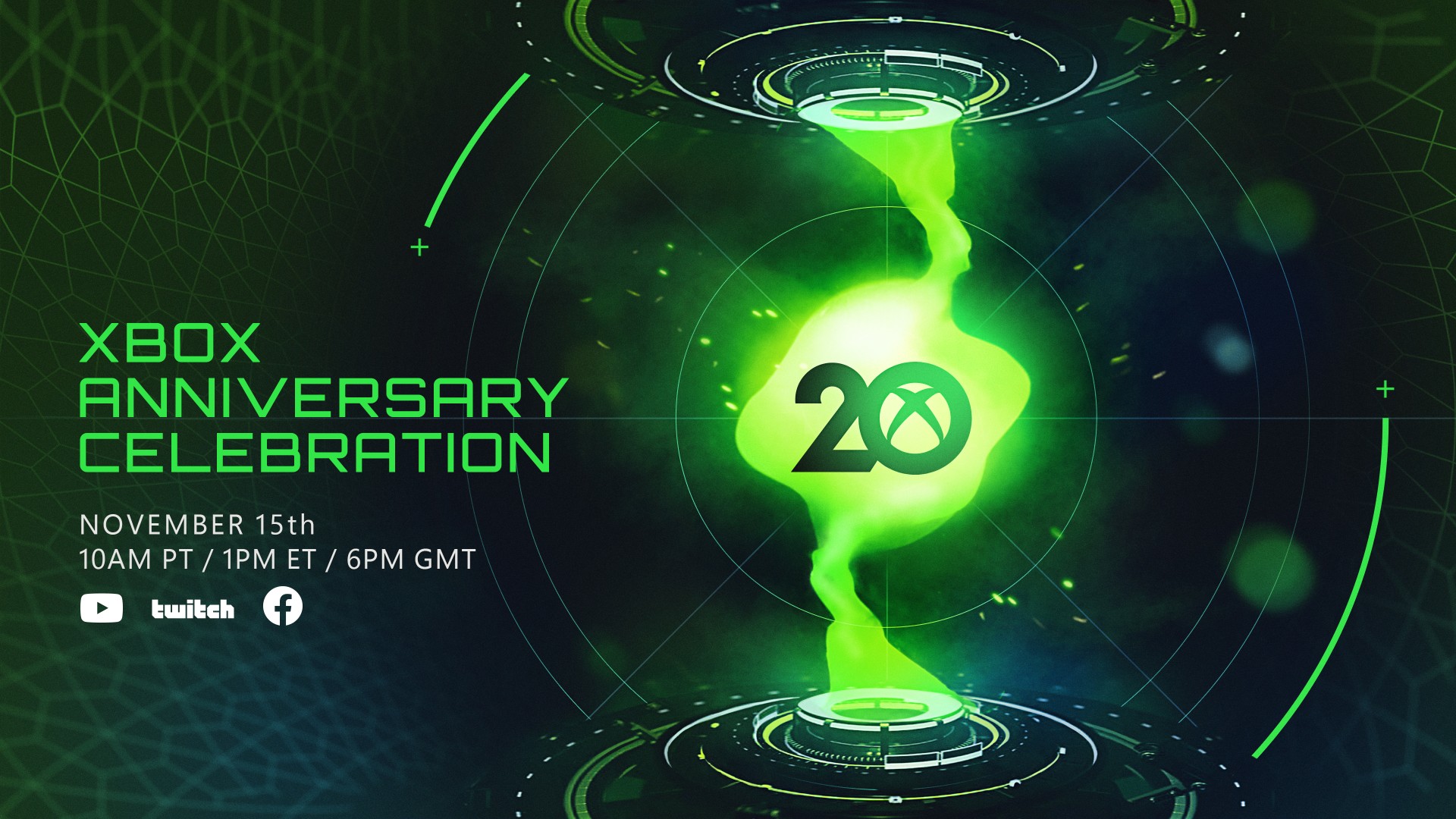 Let's Celebrate Together on the Xbox 20th Anniversary