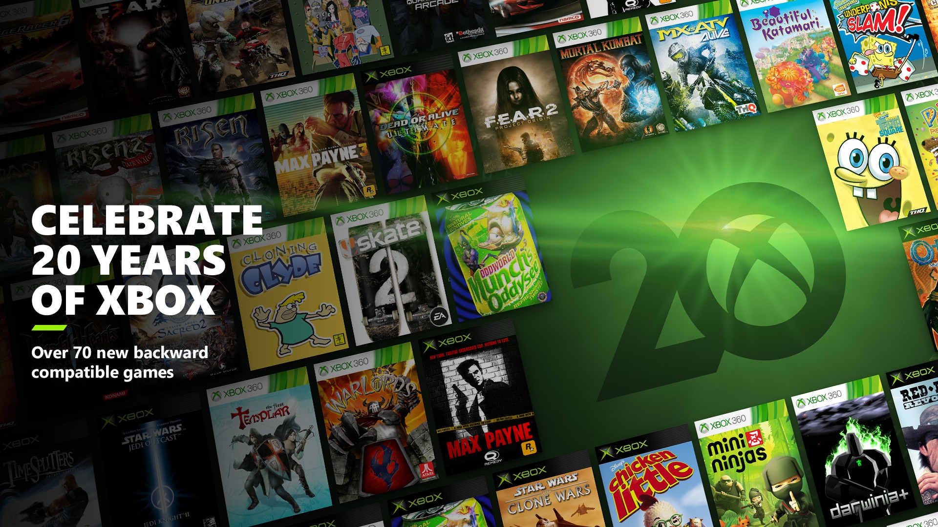 Xbox 20 Years Wallpapers - Wallpaper Cave