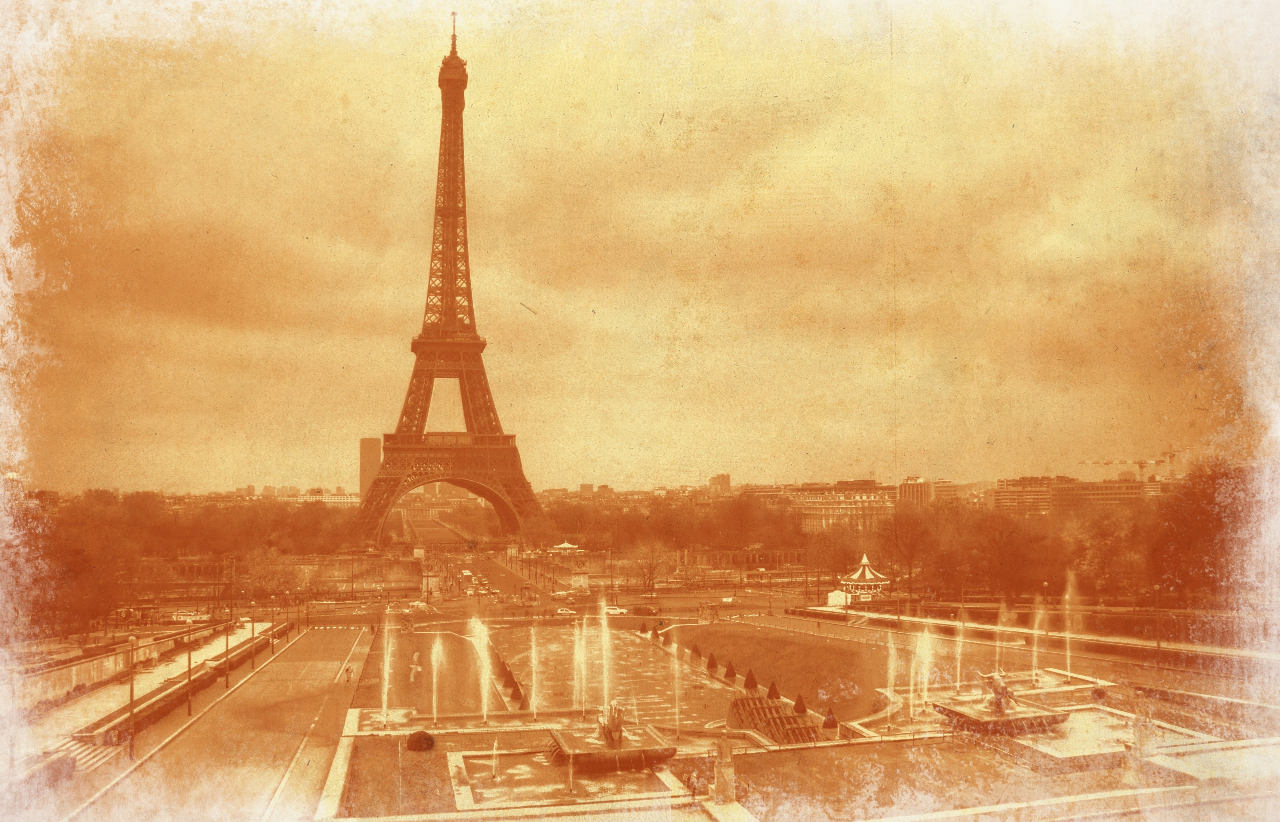 Vintage Paris Wallpaper