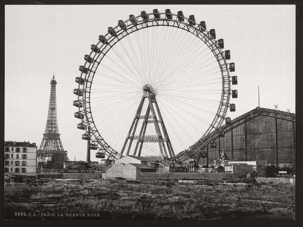 Vintage B&W photo of Paris, France (late 19th Century). MONOVISIONS & White Photography Magazine