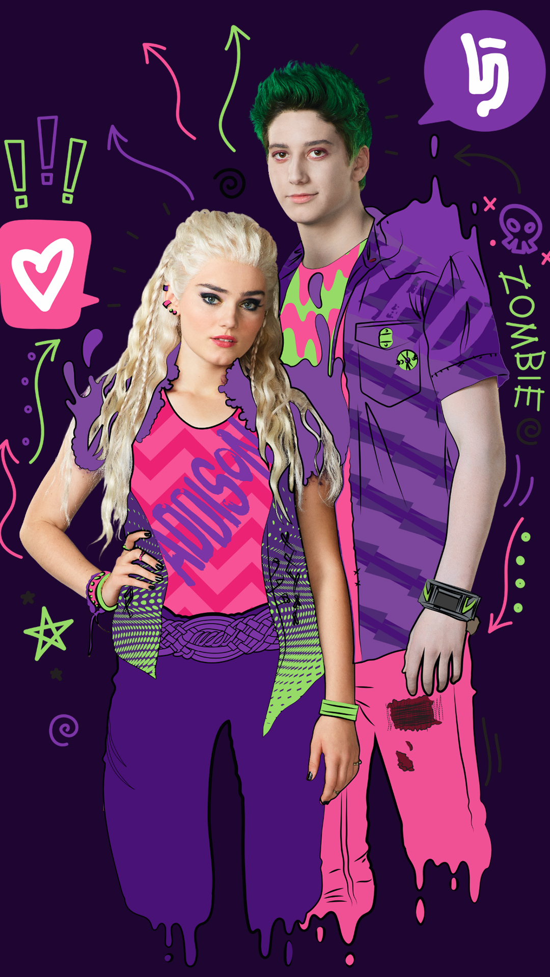 Disney Zombies 2 HD wallpaper