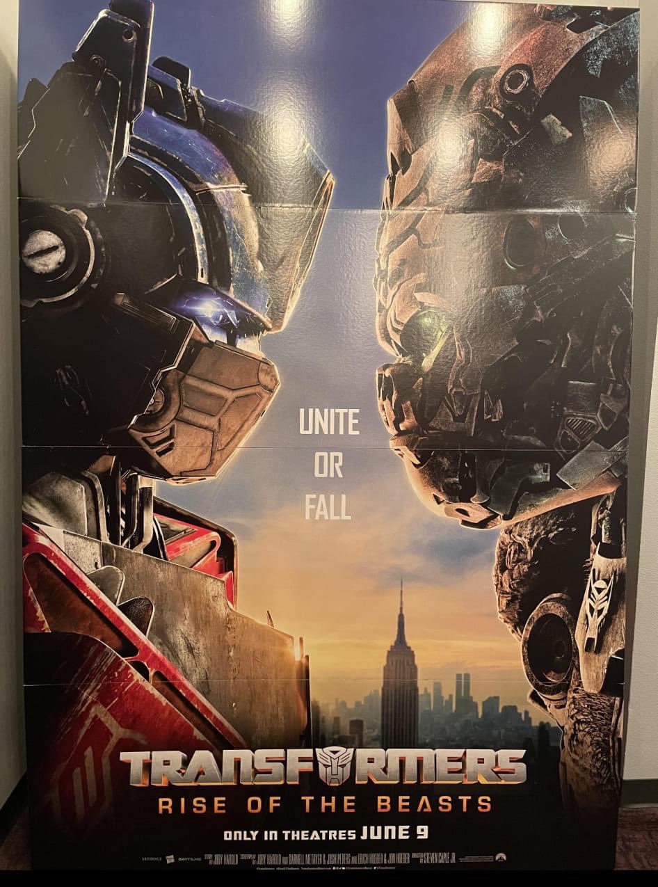 Possible New Theatrical Poster For Transformers: Rise Of The Beasts