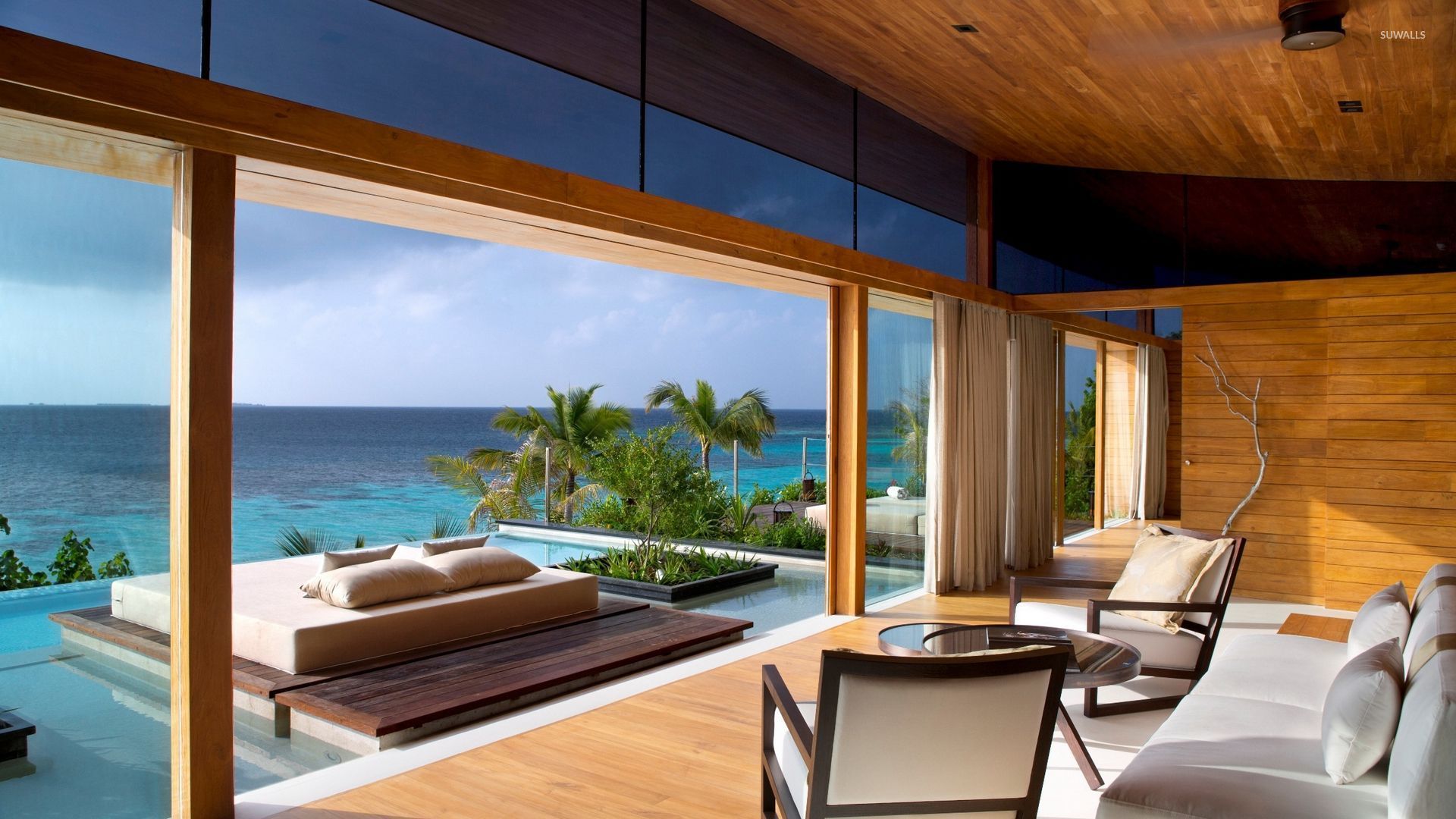 Amazing view from the terrace wallpaper wallpaper