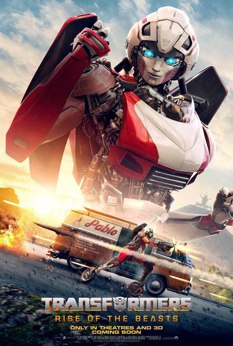New Movie Posters Get ready to RISE UP and ROLL OUT from Transformers: Rise Of The Beasts