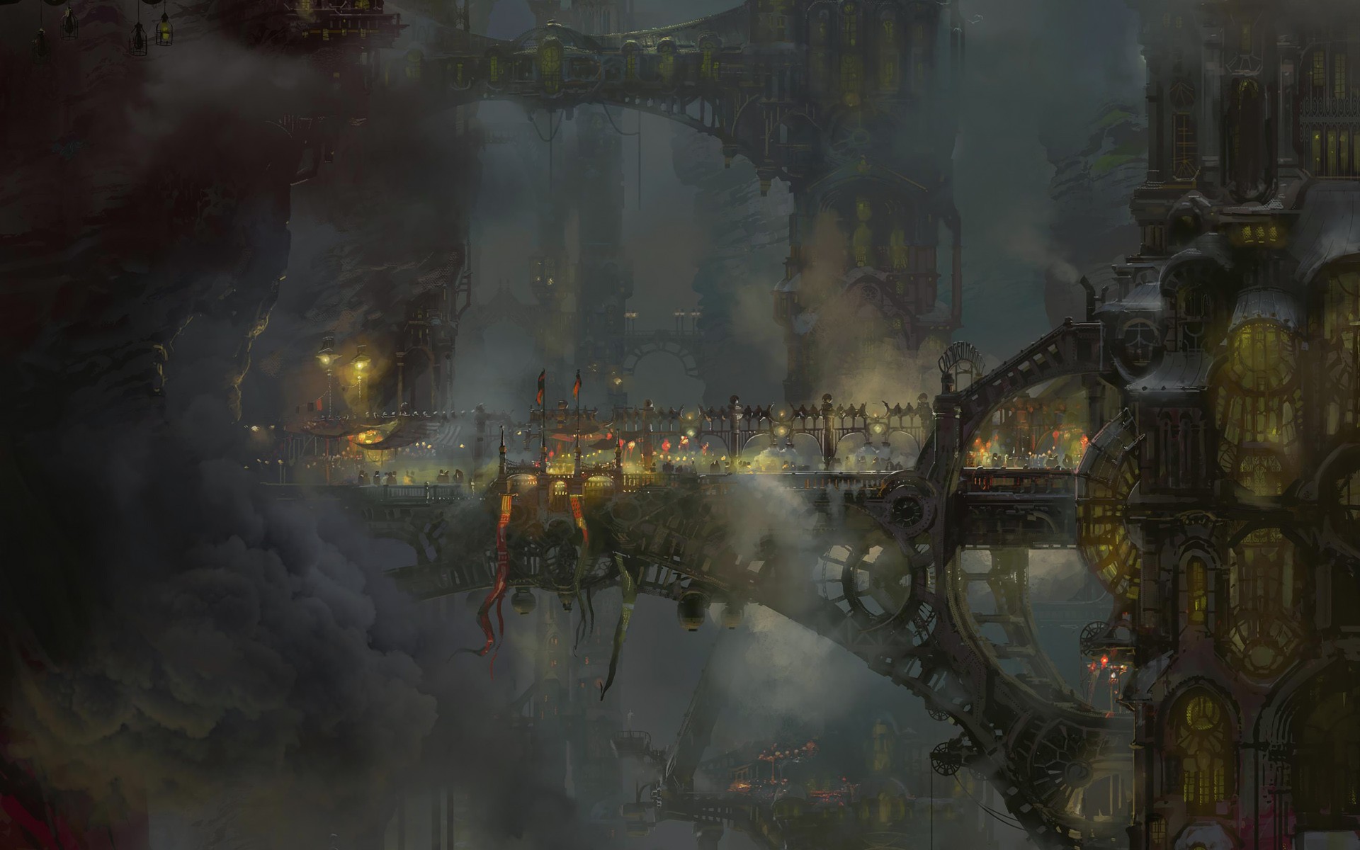 Zaun. Wallpaper & Fan Arts. League Of Legends