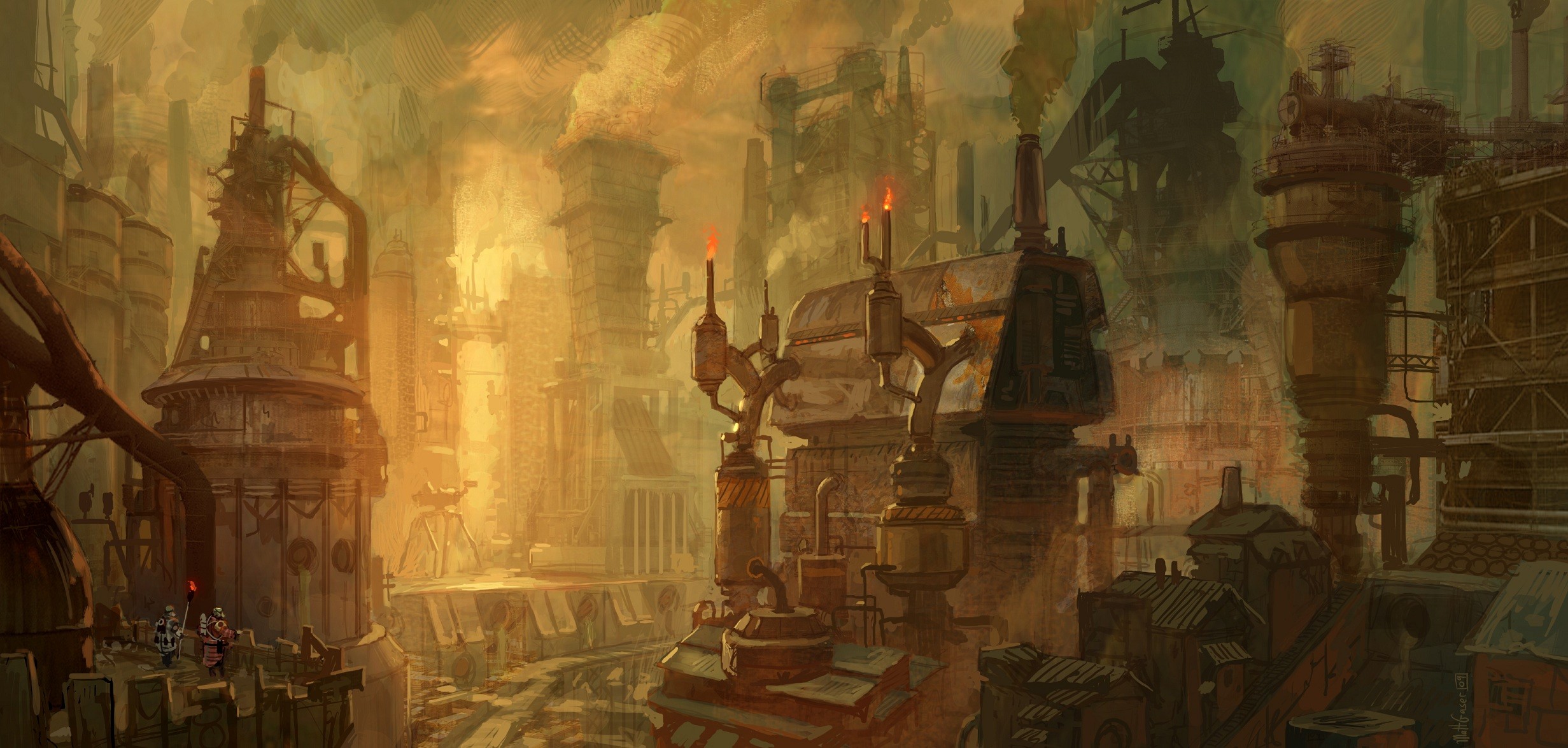 Zaun. Wallpaper & Fan Arts. League Of Legends