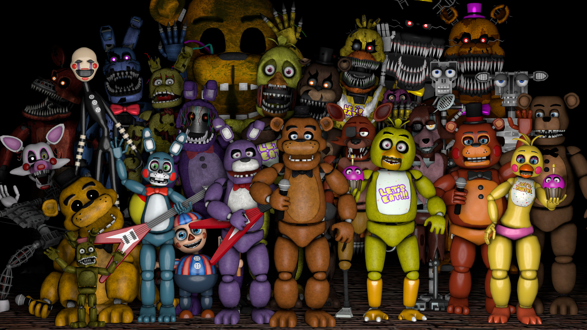 Five Nights at Freddy's Thank You Poster