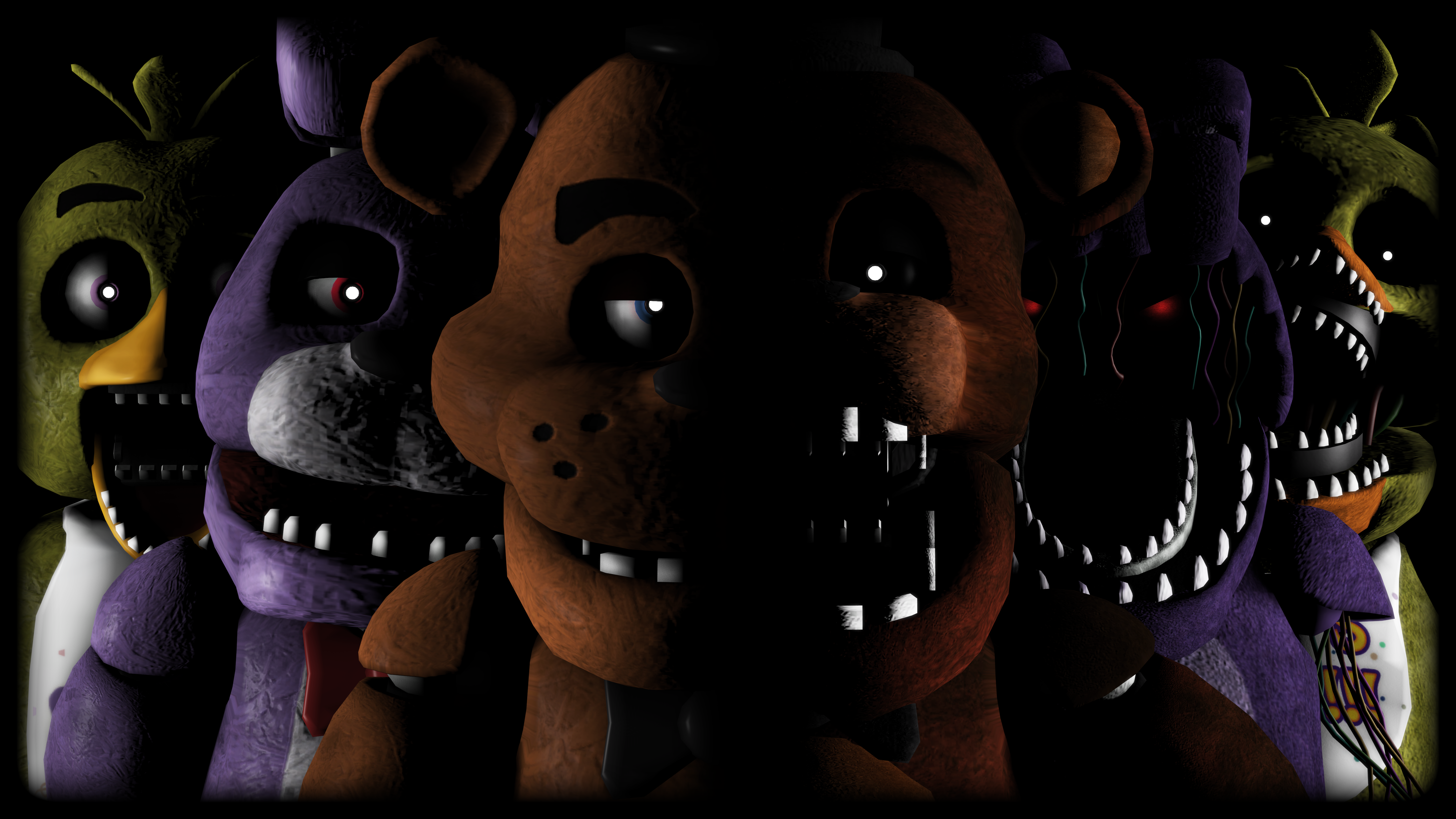 Free download SFM] FNAF Main Menu Style Poster by LoneWolfHBS on [5760x3239] for your Desktop, Mobile & Tablet. Explore FNAF Wallpaper Free. FNAF Wallpaper Background, Fnaf World Wallpaper, Wallpaper FNAF 4