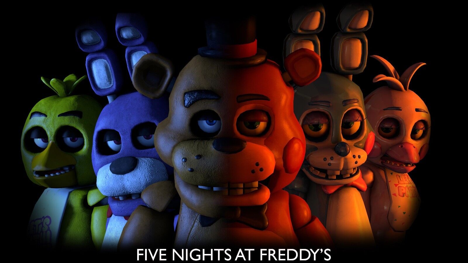 F.N.A.F Five Nights at freddy's Gaming Poster Wall Art. Various Sizes. E280