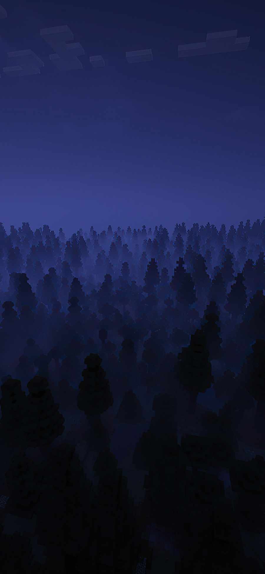 Blue Fog Over The Dark Forest IPhone Wallpaper Wallpaper, iPhone Wallpaper