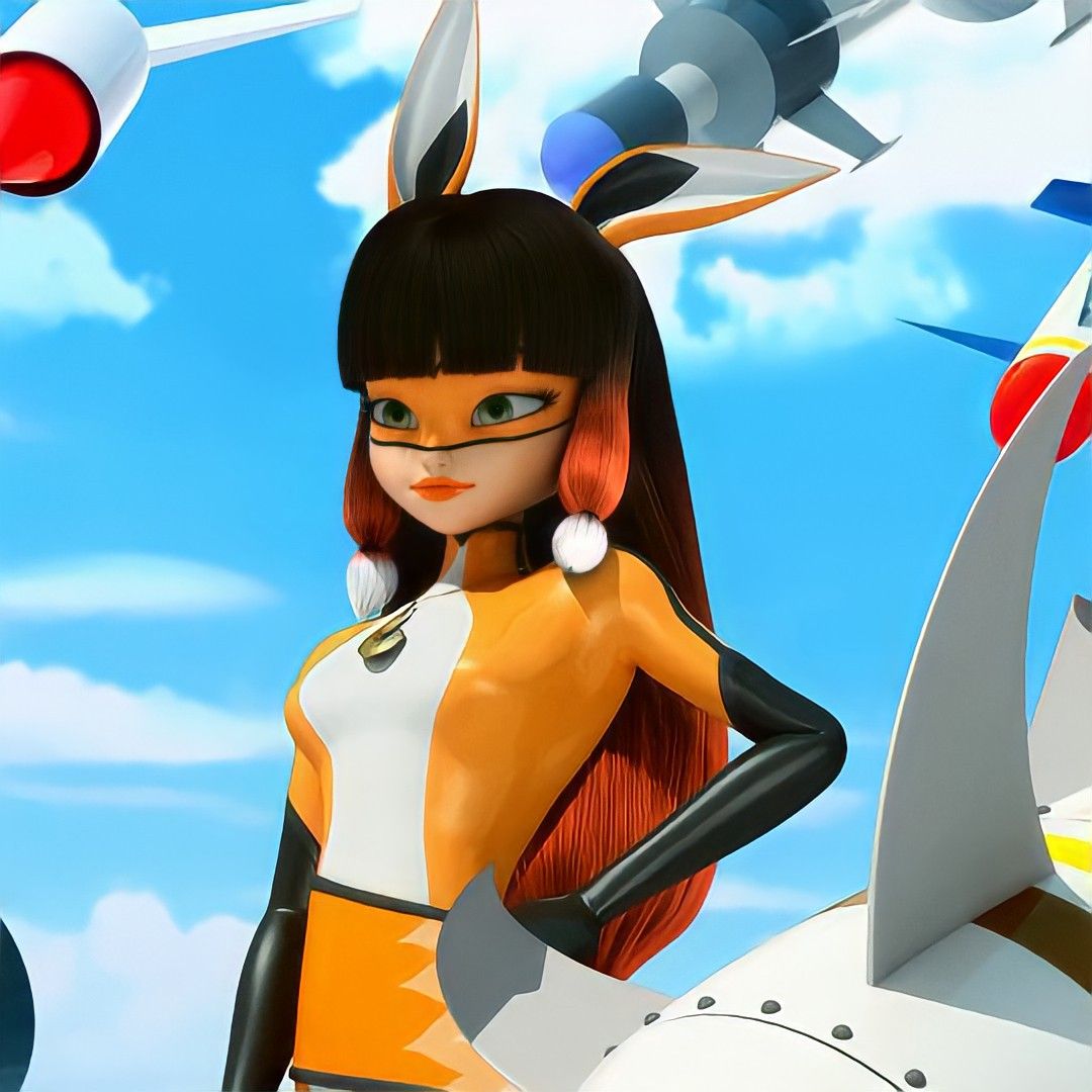 Volpina miraculous ladybug. Баго, Кот, Лилии