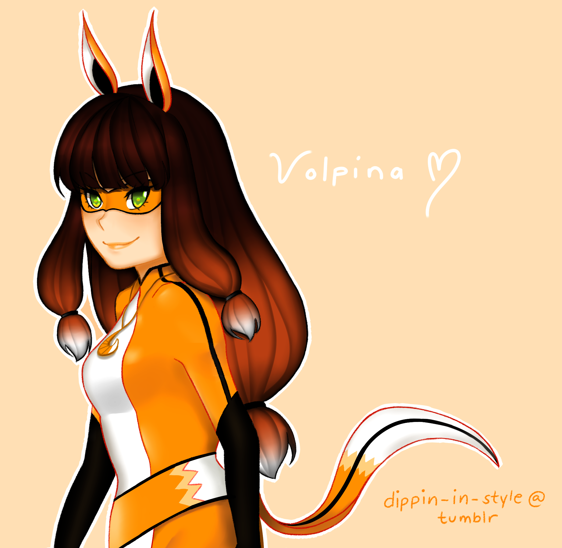 Miraculous Ladybug: Volpina by eisenpai on Newgrounds