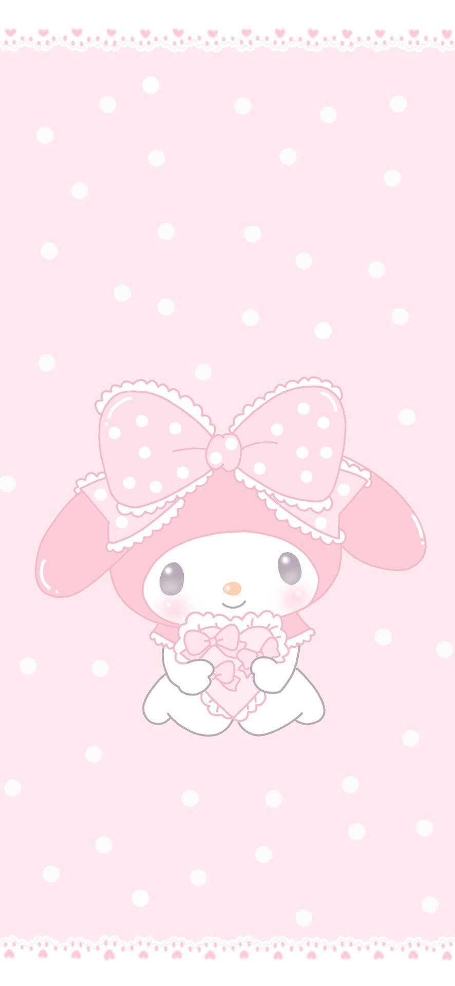 Download My Melody Soft Aesthetic Wallpaper
