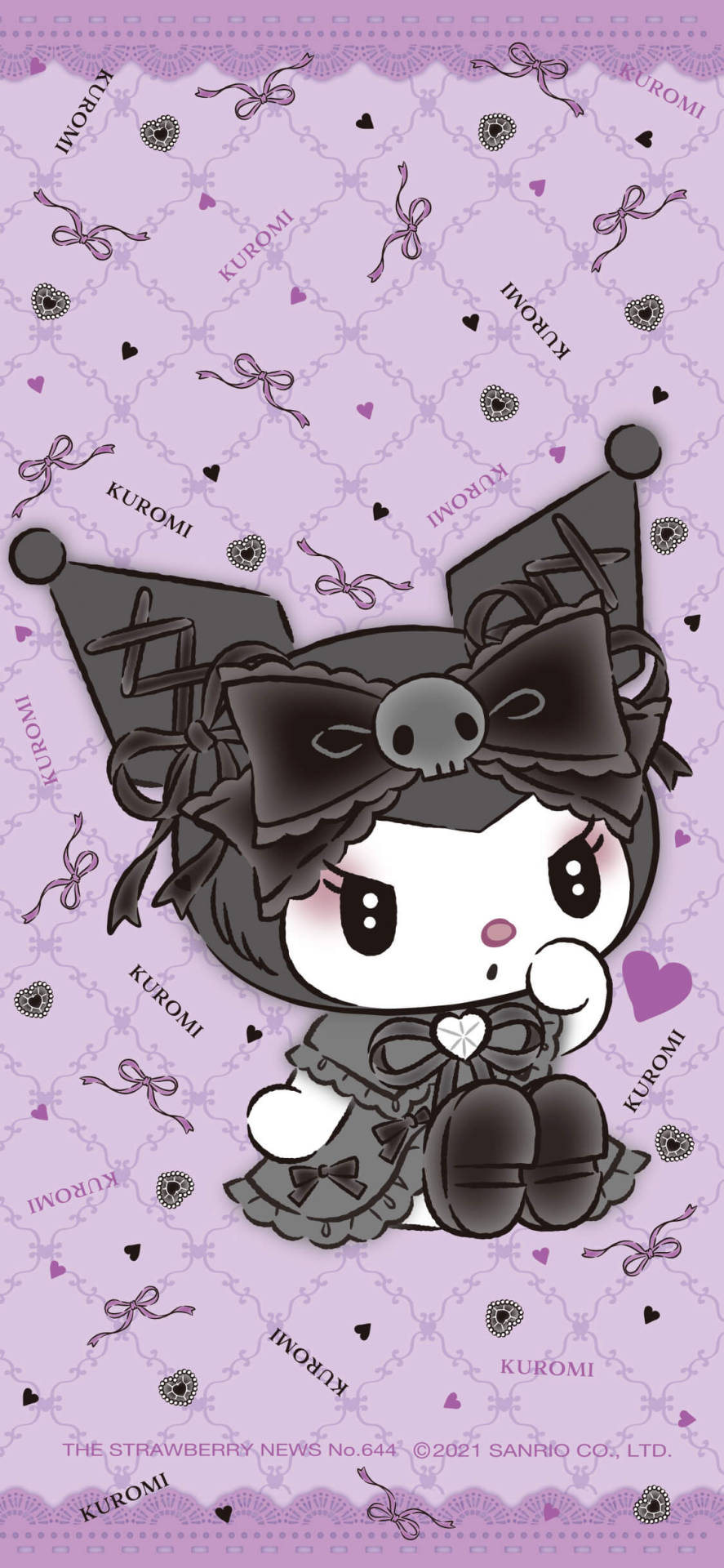 Free download Be Positive KUROMI MY MELODY WALLPAPERS [887x1920] for your Desktop, Mobile & Tablet. Explore Kuromi Wallpaper. Kuromi Wallpaper