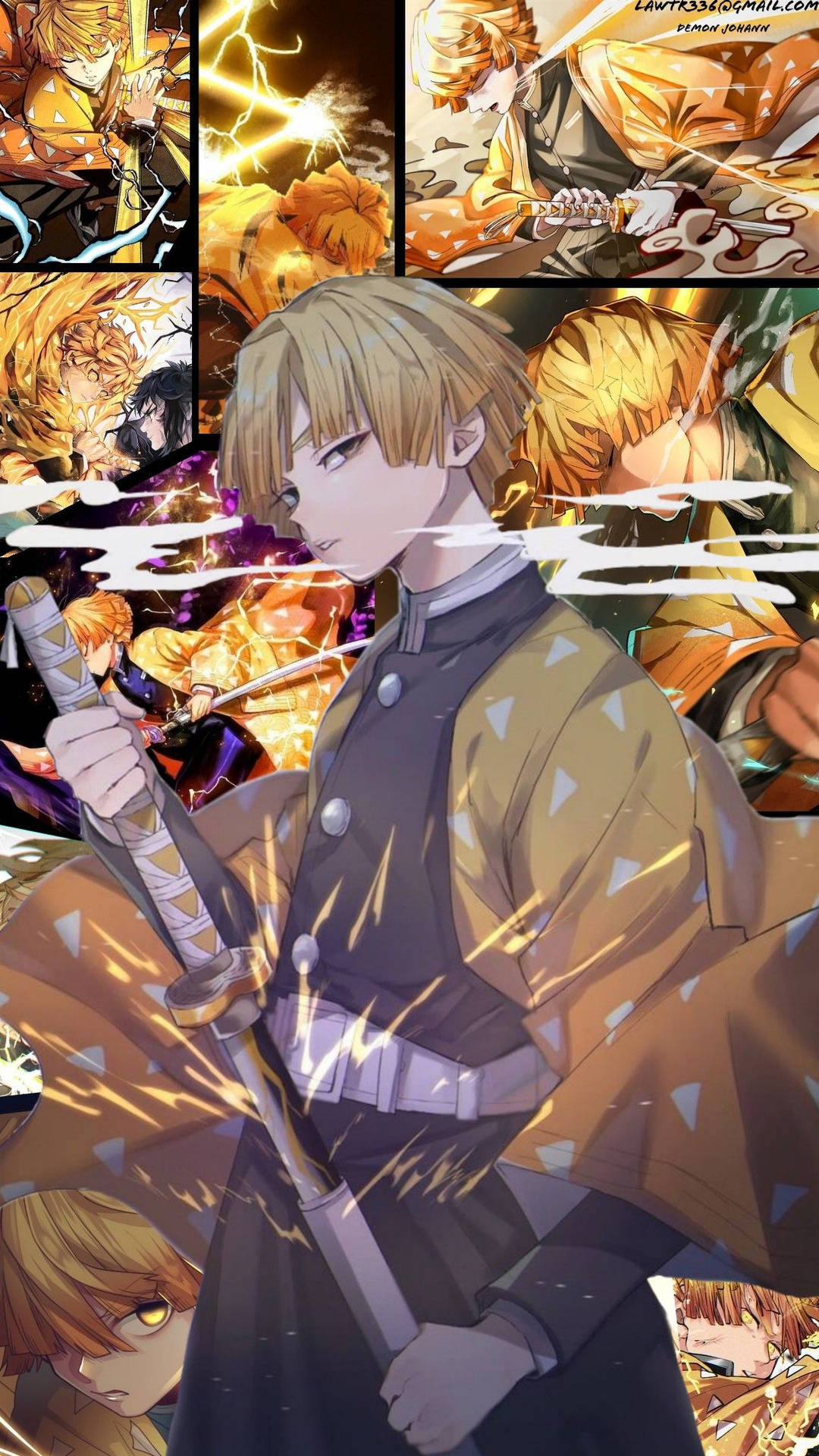 Download Zenitsu Agatsuma as seen