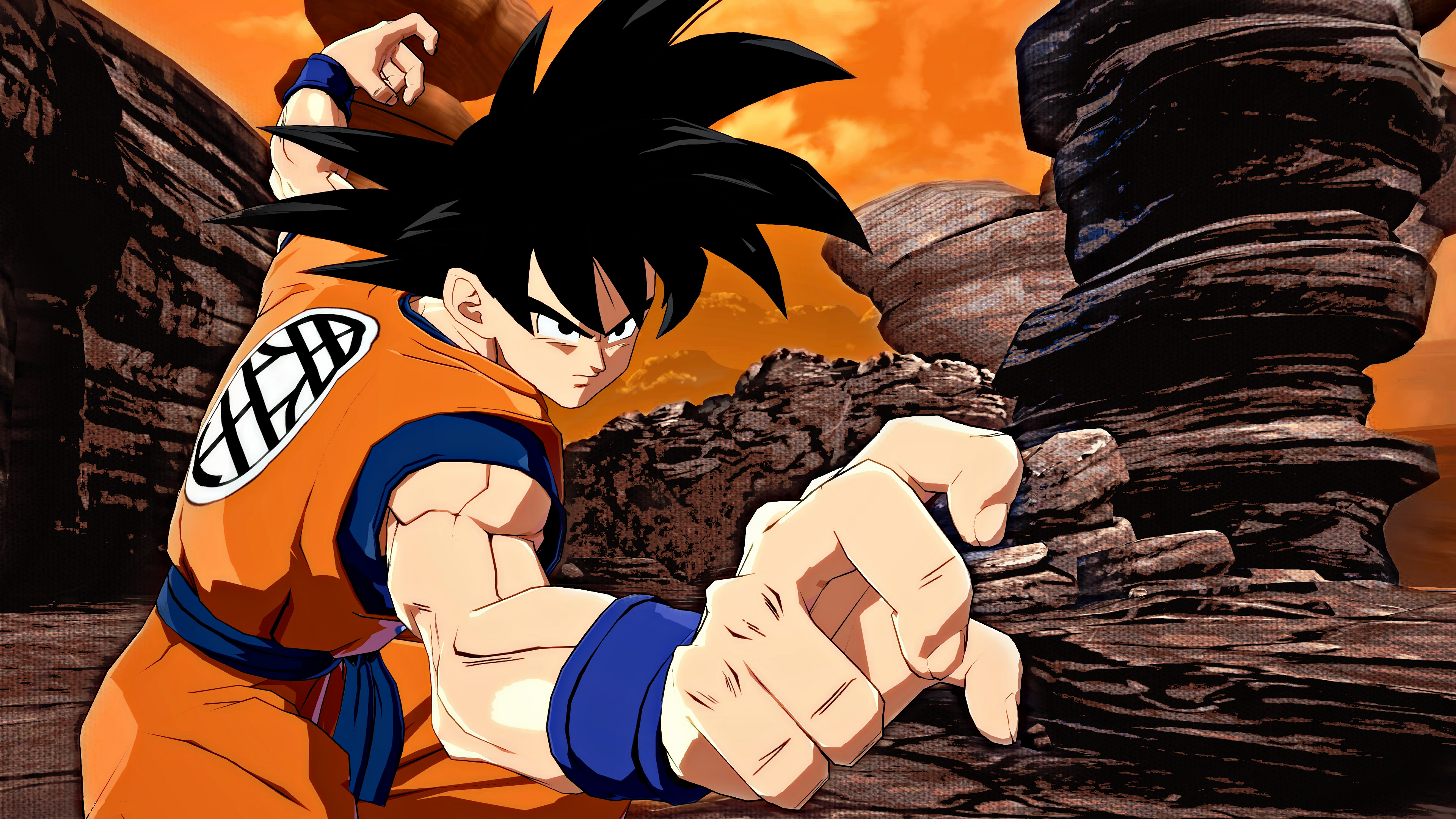 Son Goku 4K Wallpaper