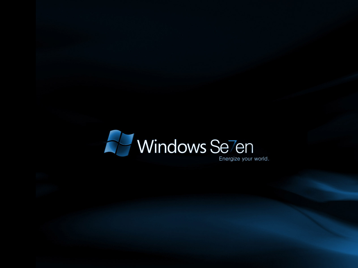 Windows7 dark theme Desktop wallpaper 1152x864