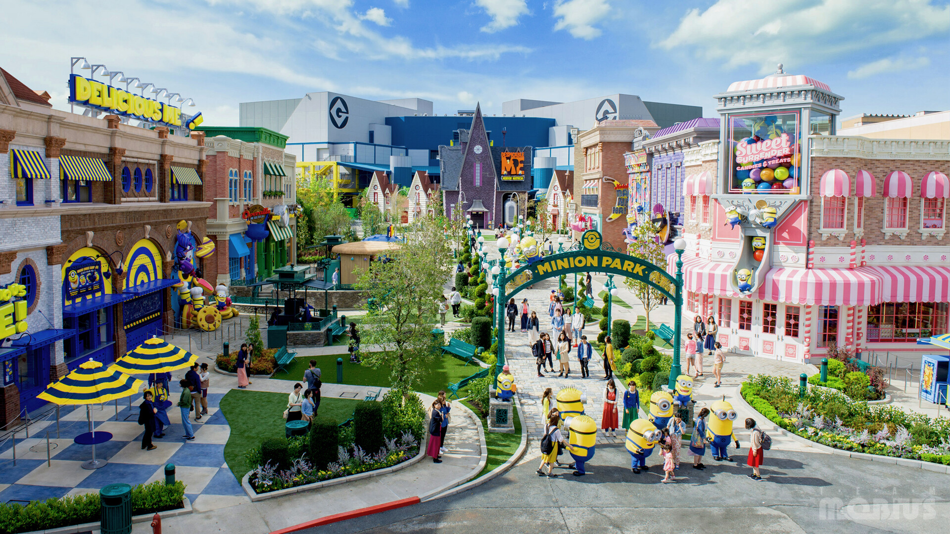 team M O B I U S Studios Japan: Despicable Me; Minion Mayhem & Minion Park