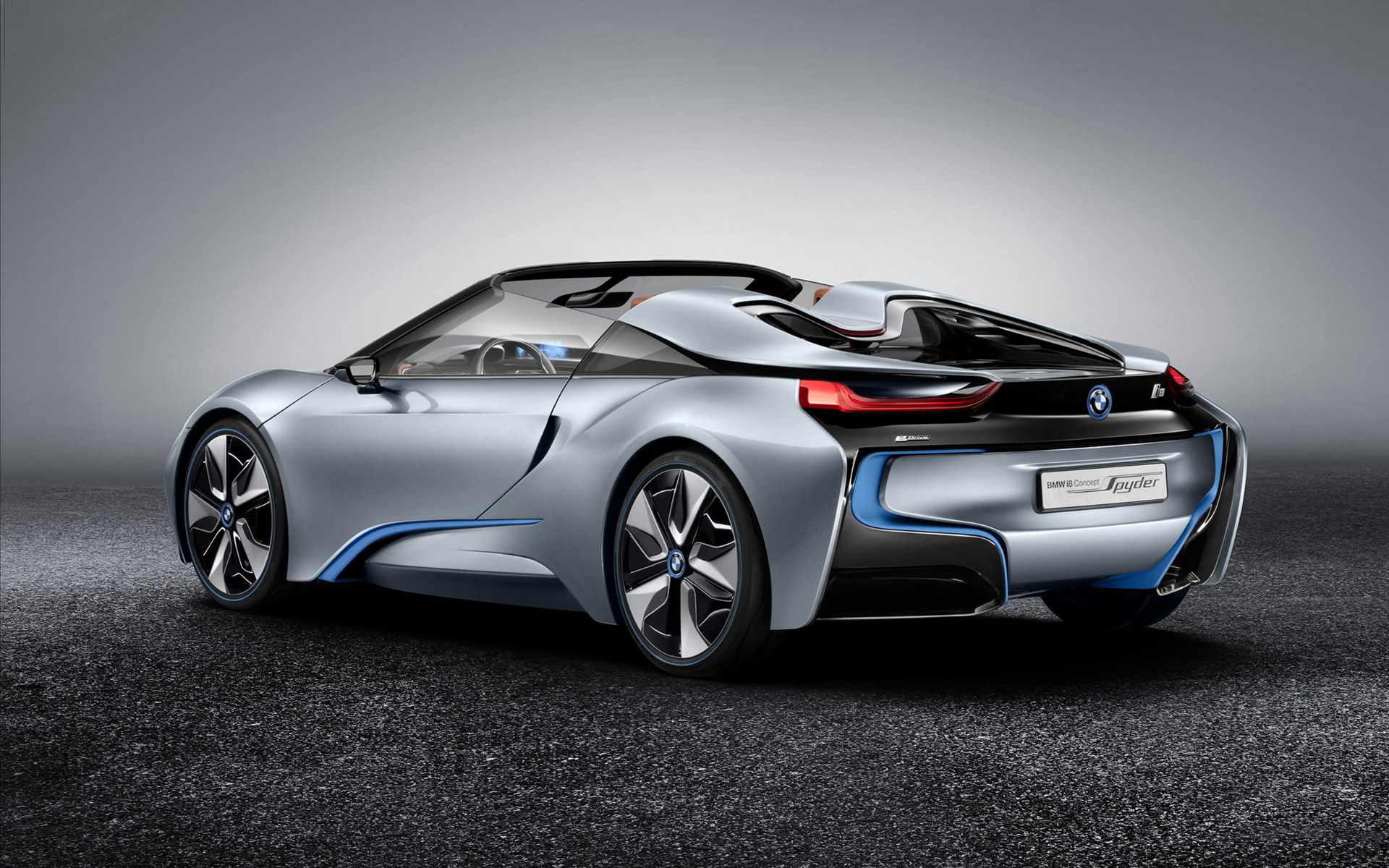 BMW i8 Spyder Concept 2012 4 Wallpaper Car Wallpaper