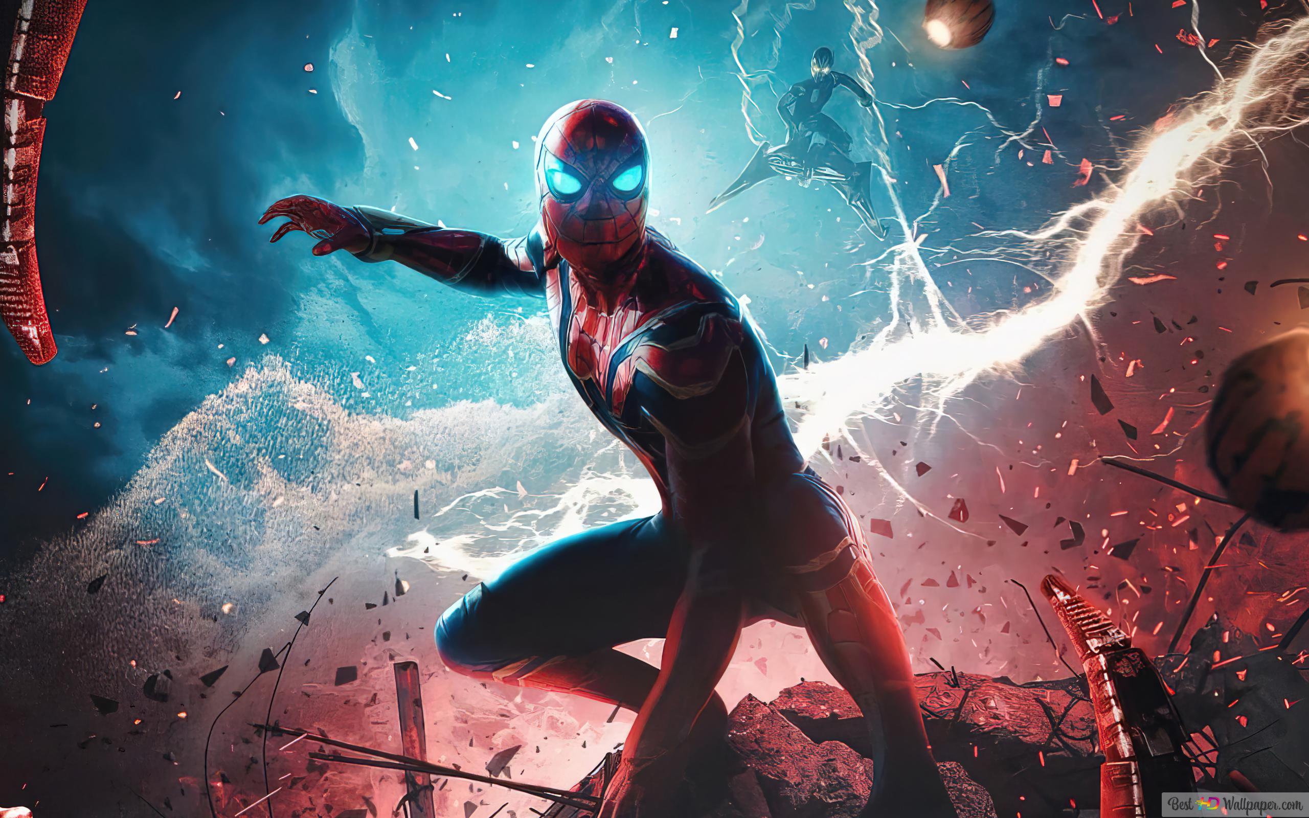 Spider Man: No Way Home Man & Green Goblin (Movie) 4K Wallpaper Download