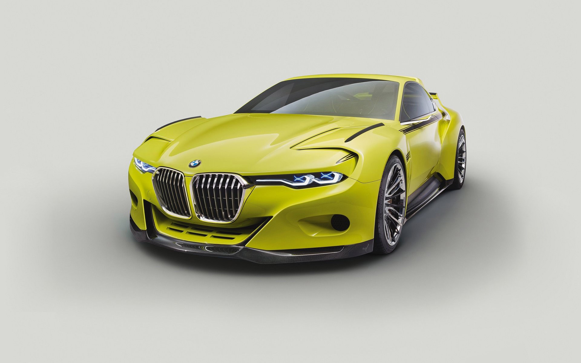 Wallpaper, 1920x1200 px, BMW 30 CSL Hommage Concept, car, green cars, simple background, vehicle 1920x1200