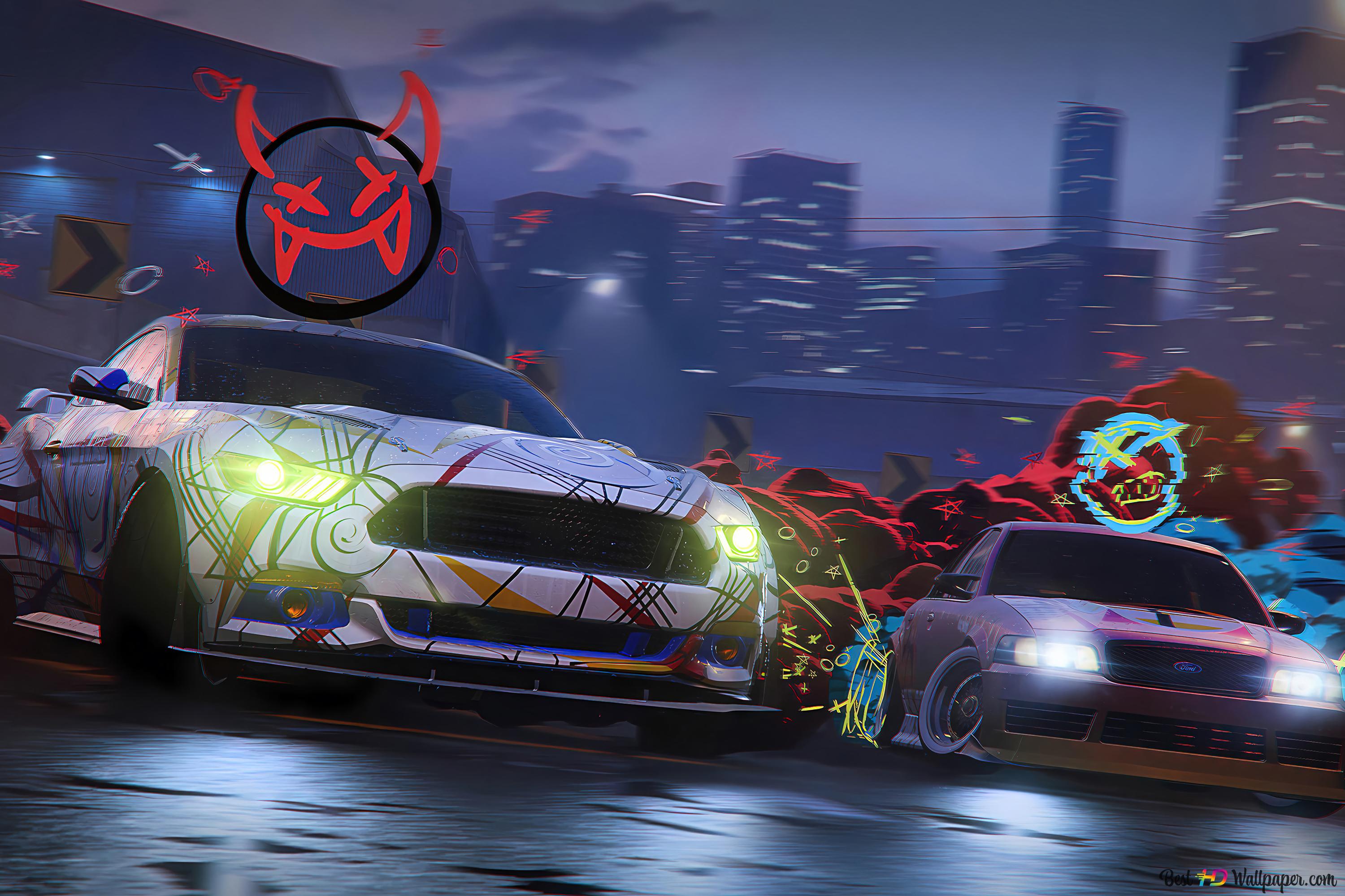 Need for Speed Unbound game car race 4K wallpaper download