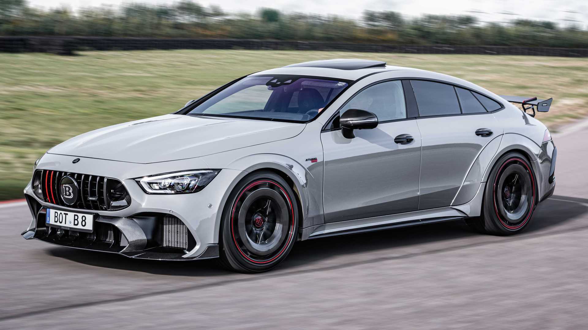 Brabus Rocket 900 Unleashed As Mercedes AMG GT63 S With Mega Power