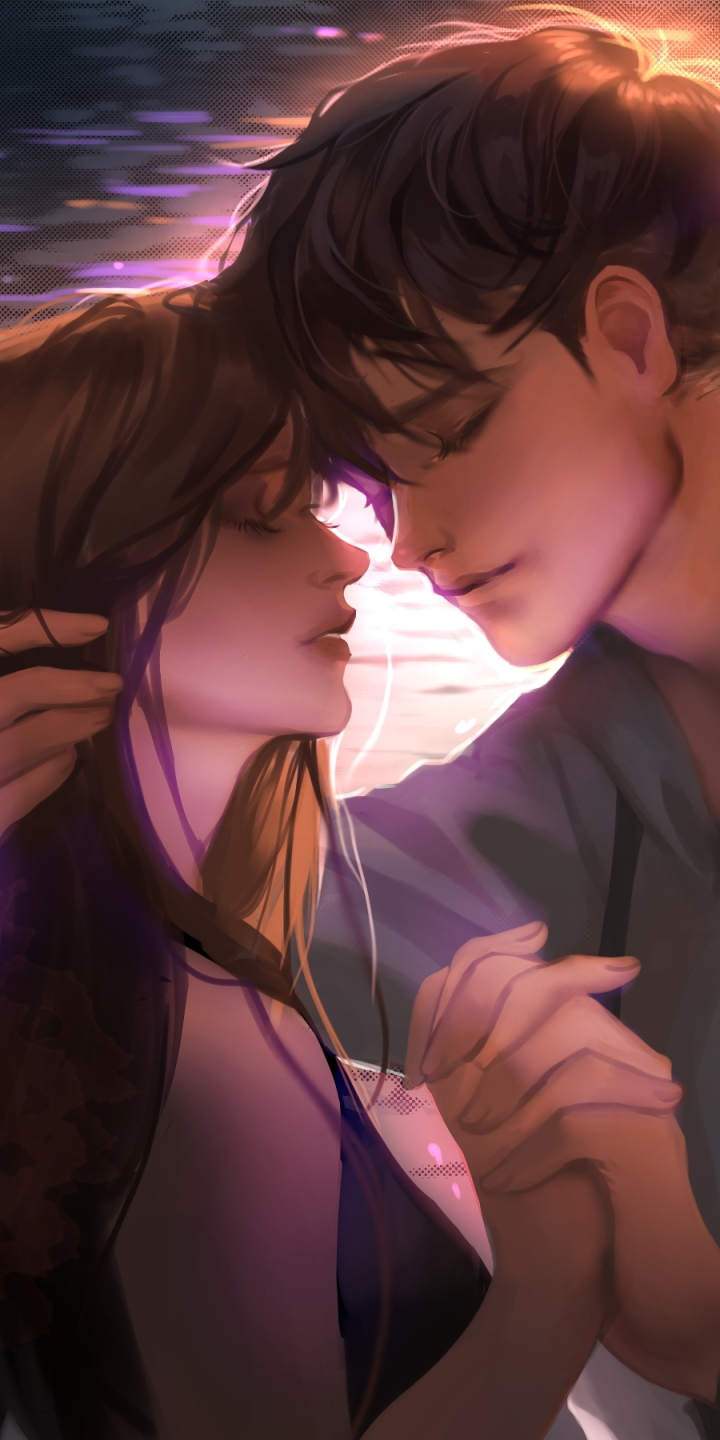 Anime Love Phone Wallpaper