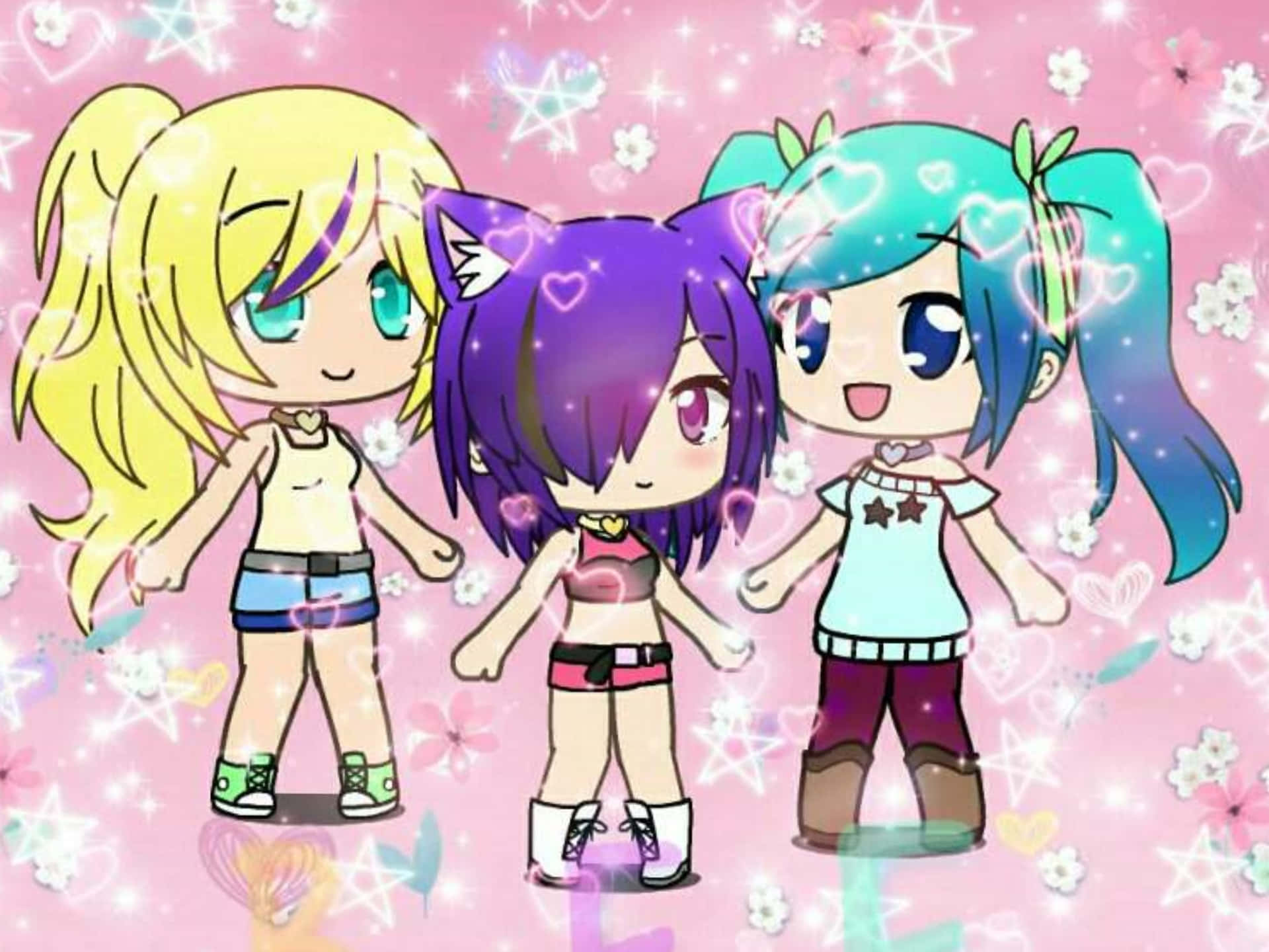 Download Find your simple joy in Gacha Life Cute Wallpaper