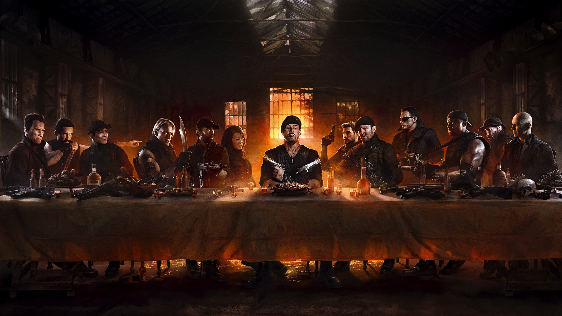 The Expendables 2 HD Wallpaper