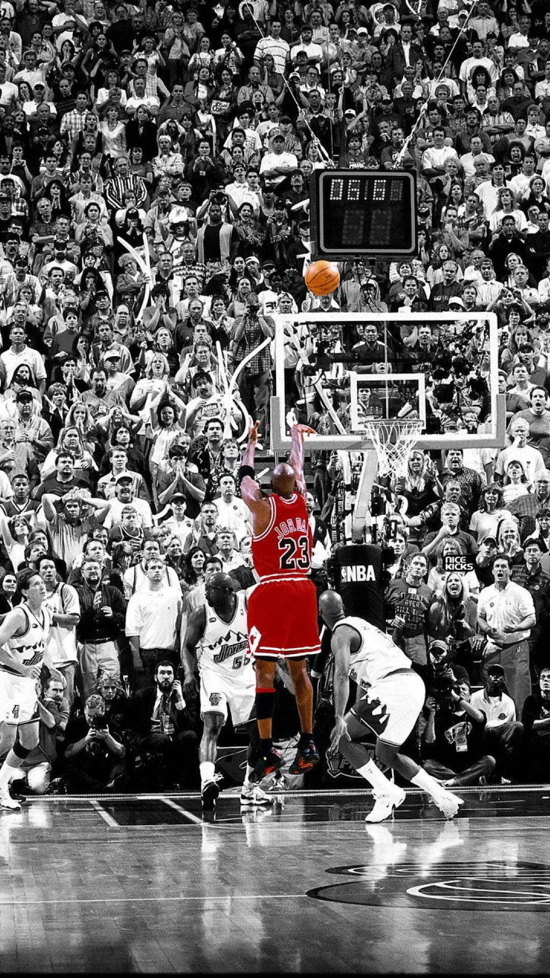 Download Chicago Bulls Jordan Last Shot Wallpaper