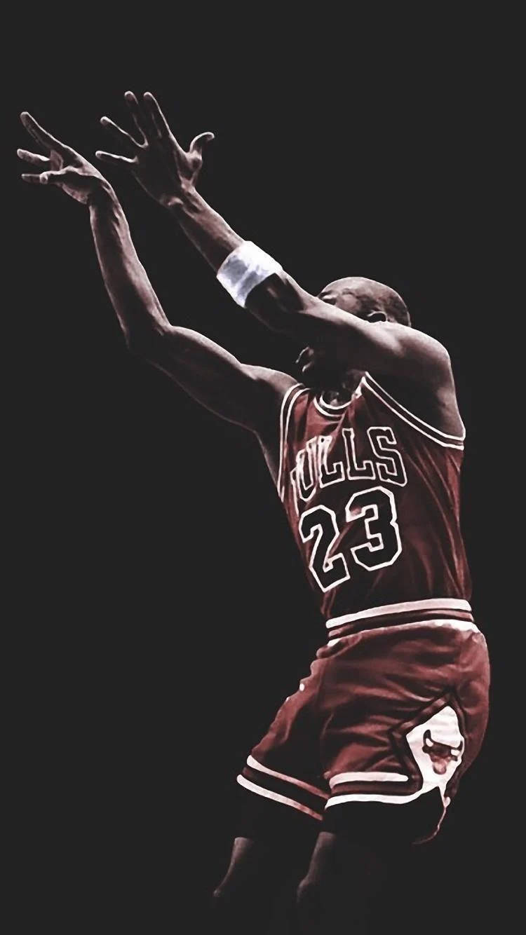 Download Cool Michael Jordan Jump Shot Wallpaper