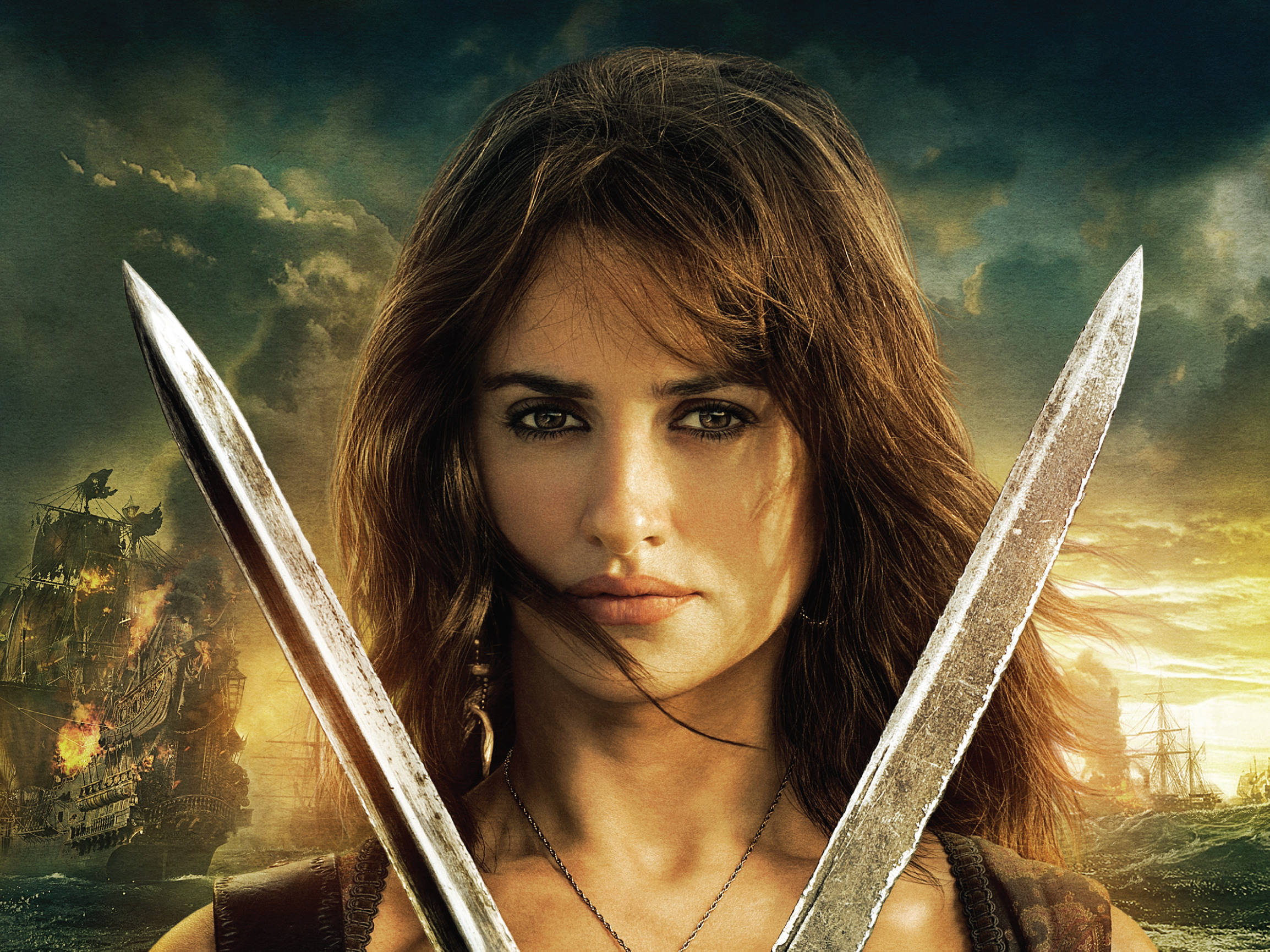 Download Pirates Of The Caribbean Penelope Cruz 4K Wallpaper