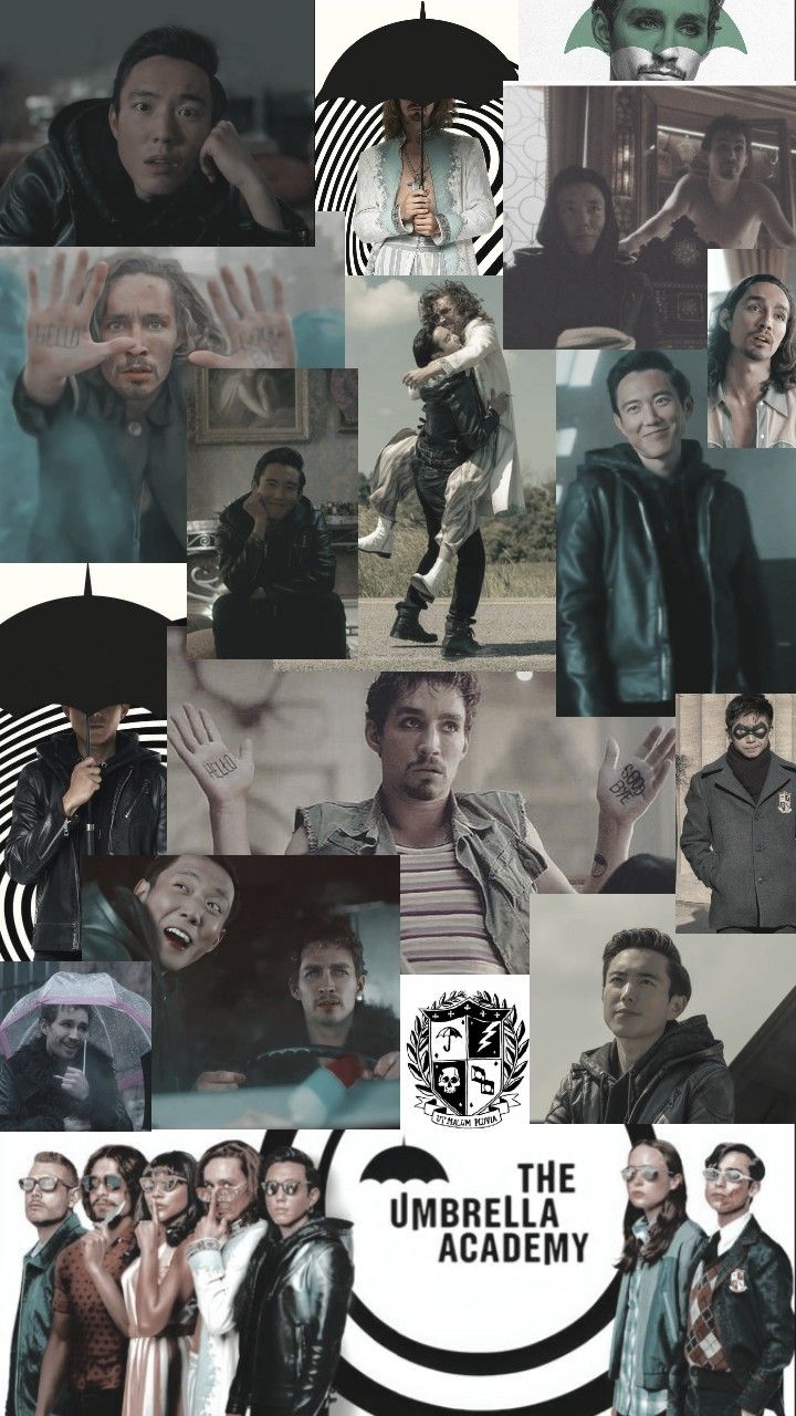 Klaus & Ben Umbrella Academy Wallpaper