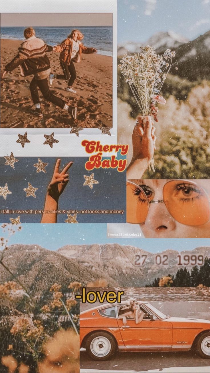 Vintage vibes collage. Cute wallpaper, iPhone wallpaper vsco, Aesthetic wallpaper