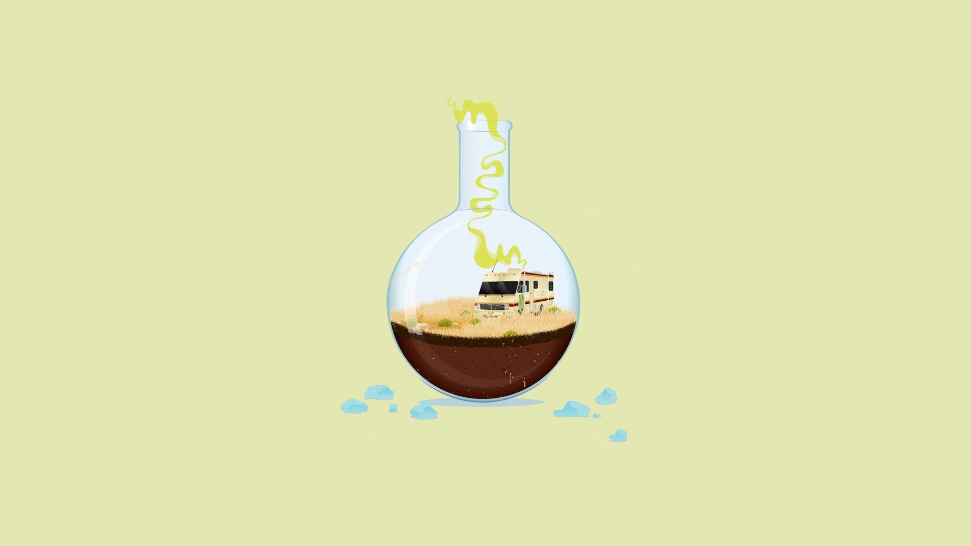 Wallpaper, illustration, food, minimalism, drink, Breaking Bad, 1920x1080 px, distilled beverage, liqueur, product 1920x1080
