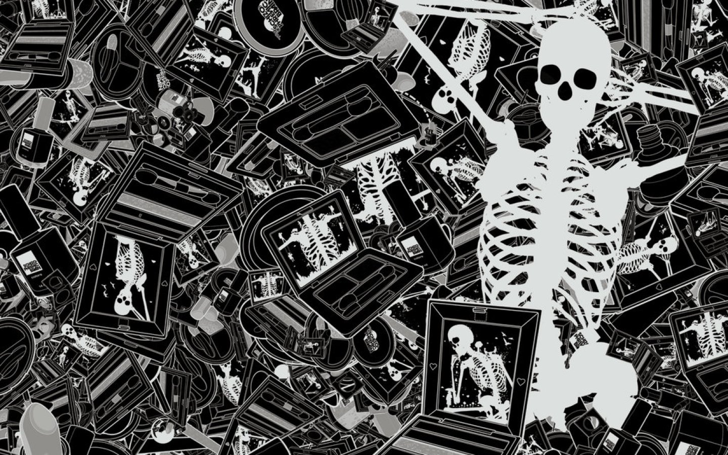 Wallpaper, 1440x900 px, ART, artistic, artwork, creepy, dark, evil, fantasy, Halloween, horror, original, scary, spooky 1440x900