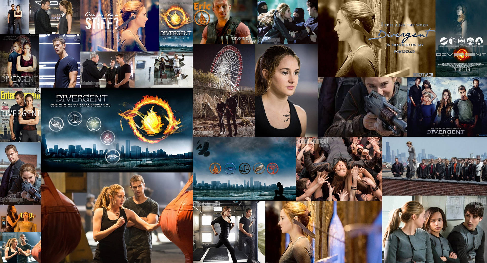Download The Divergent Series 2014 Film Wallpaper